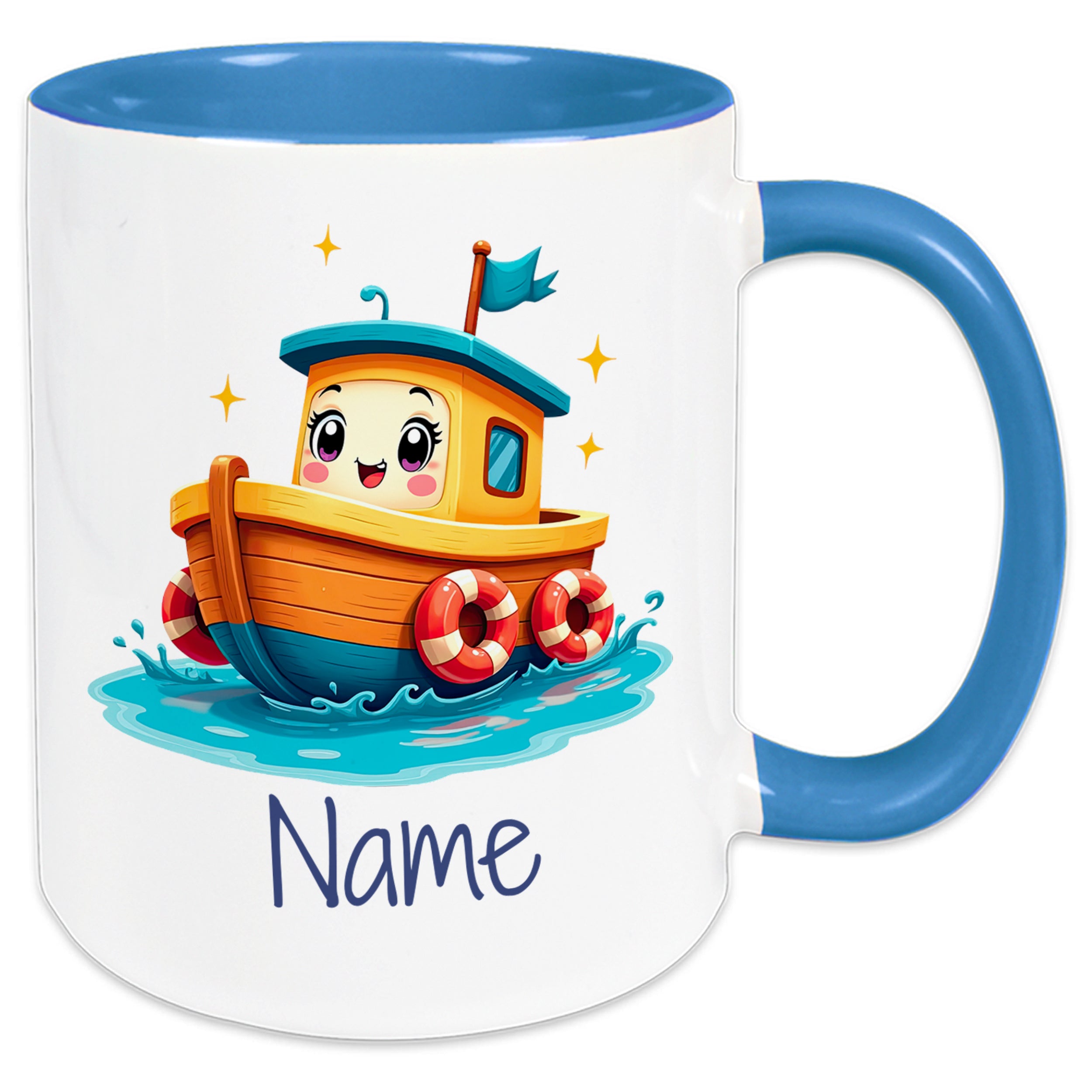 Tasse mit Boot - Für kleine Abenteuerlustige