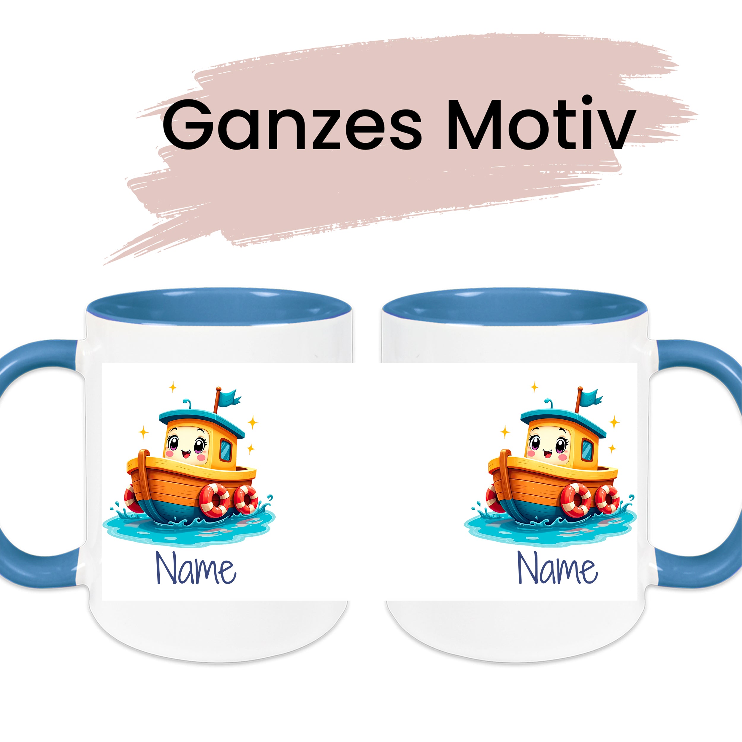 Tasse mit Boot - Für kleine Abenteuerlustige