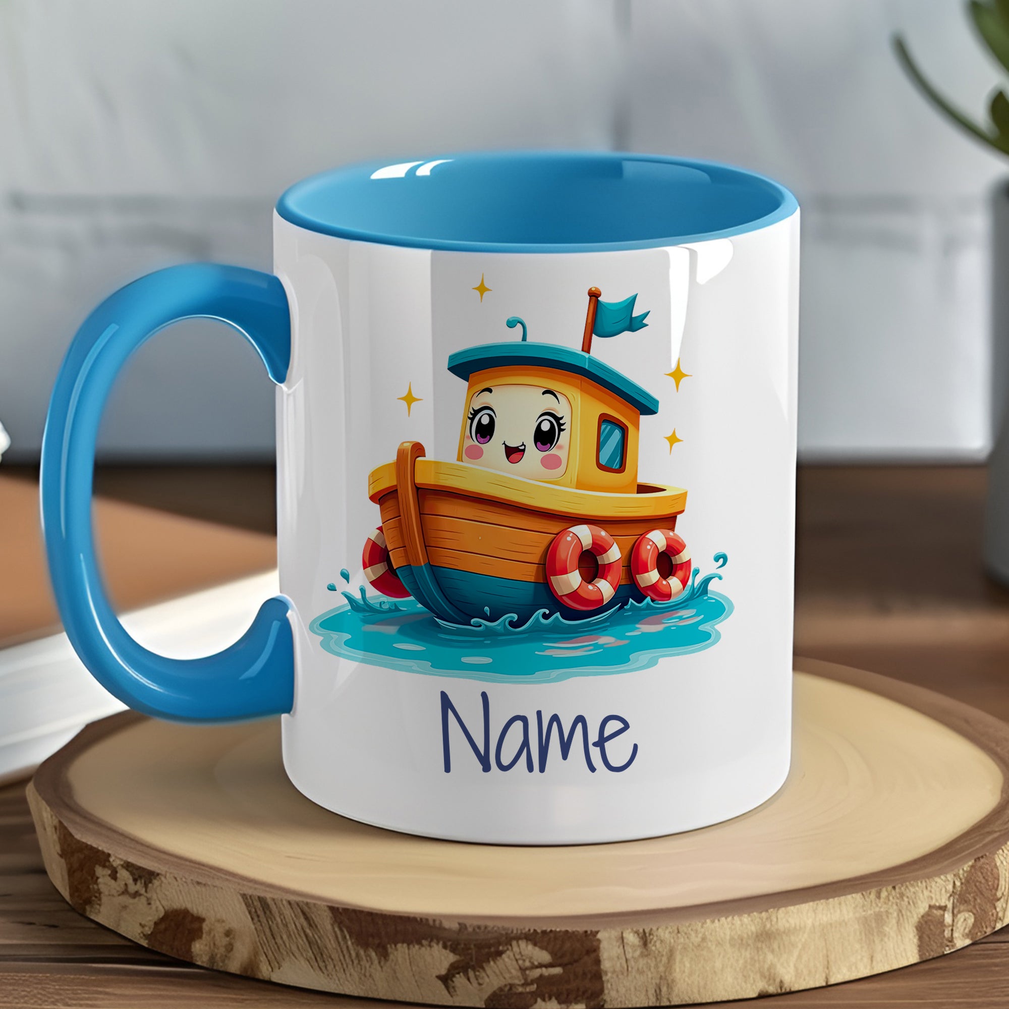 Tasse mit Boot - Für kleine Abenteuerlustige