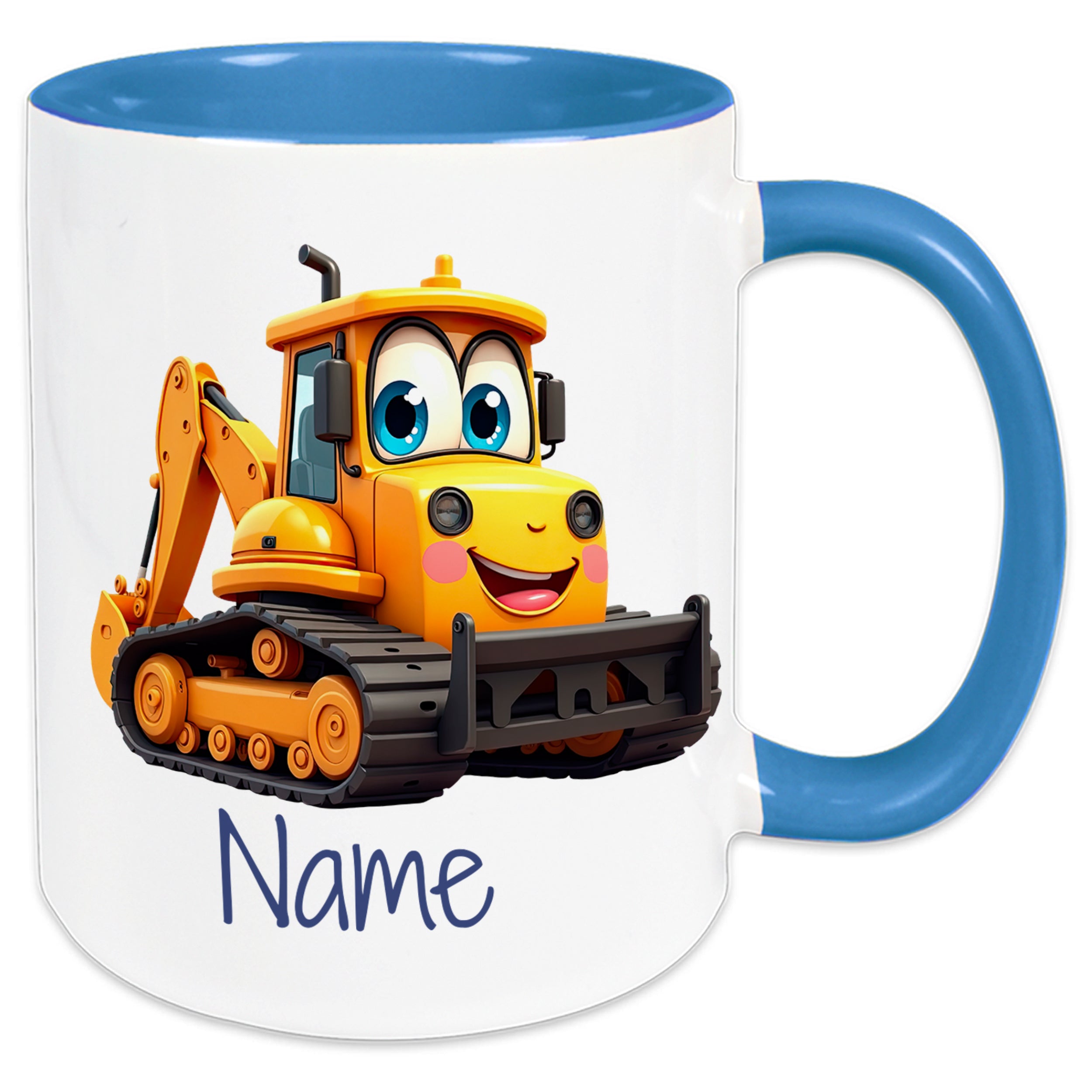 Tasse Bagger - Freude beim Trinken für kleine Bauarbeiter