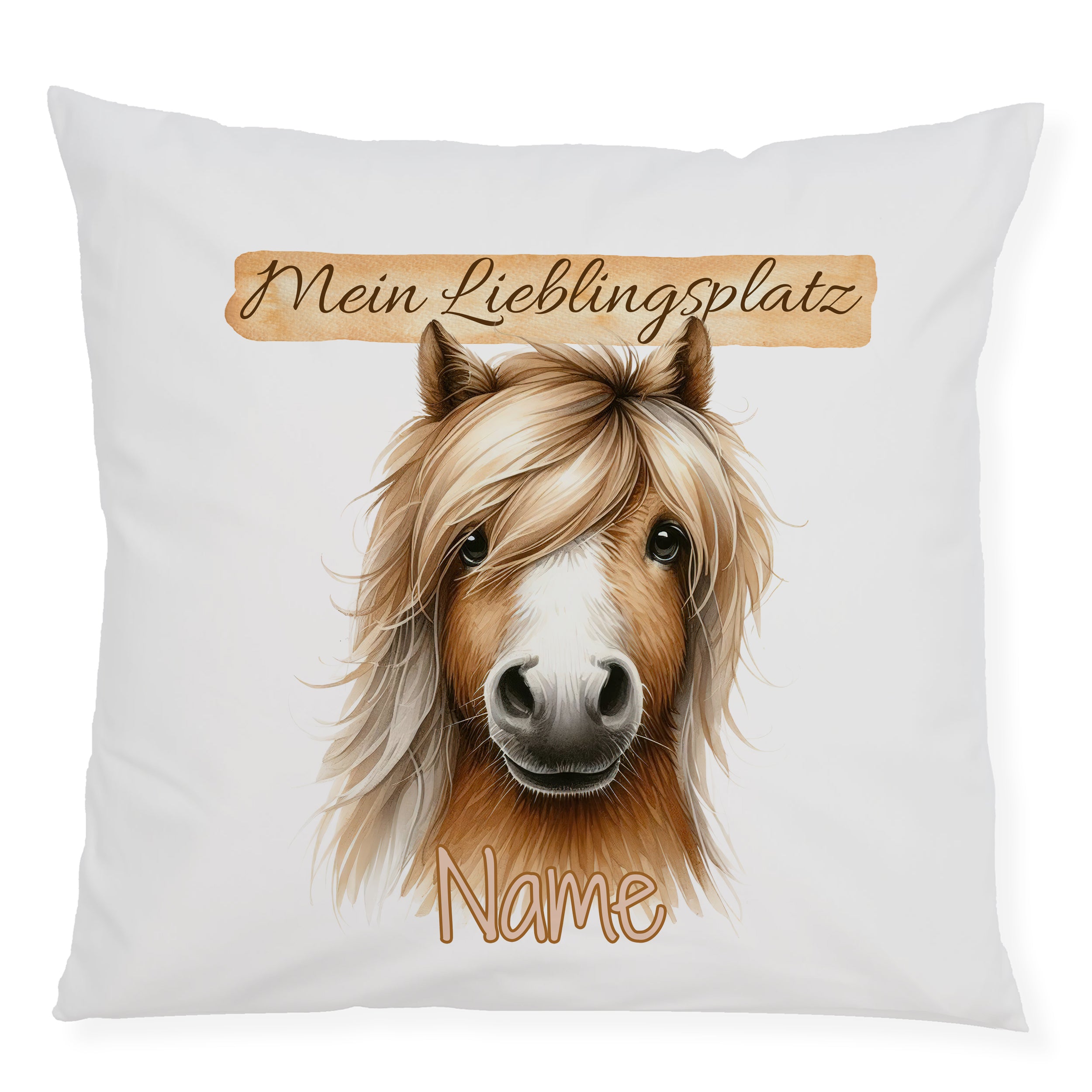 Kissenbezug Pferd Lieblingsplatz