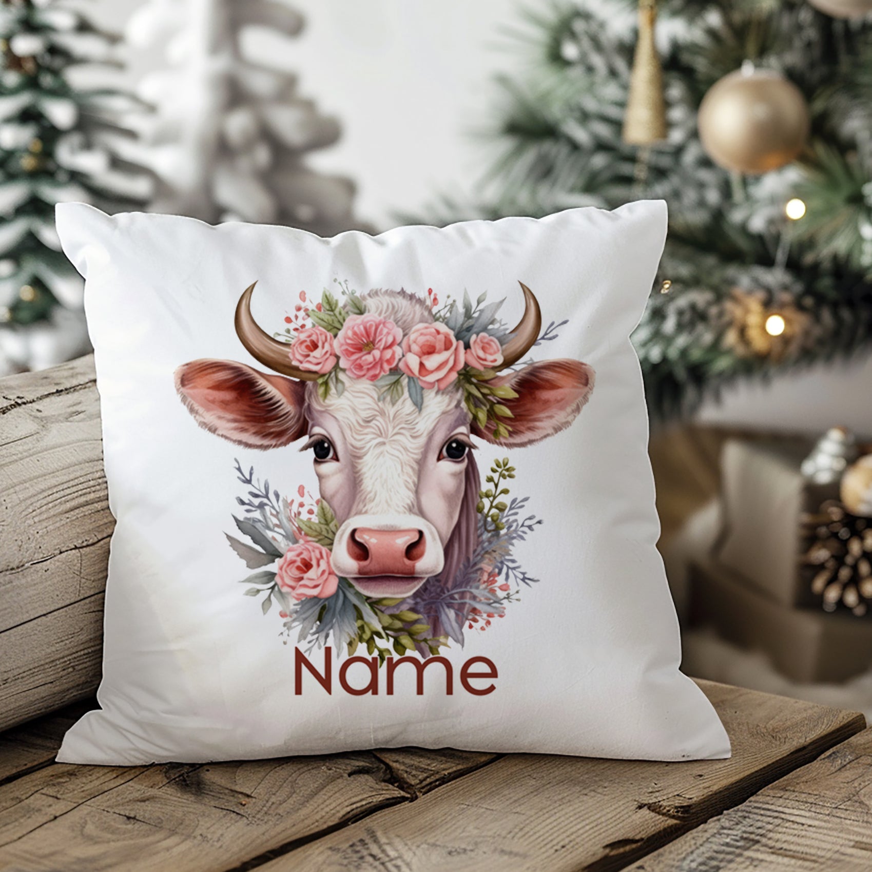 Kissenbezug Kuhmotiv