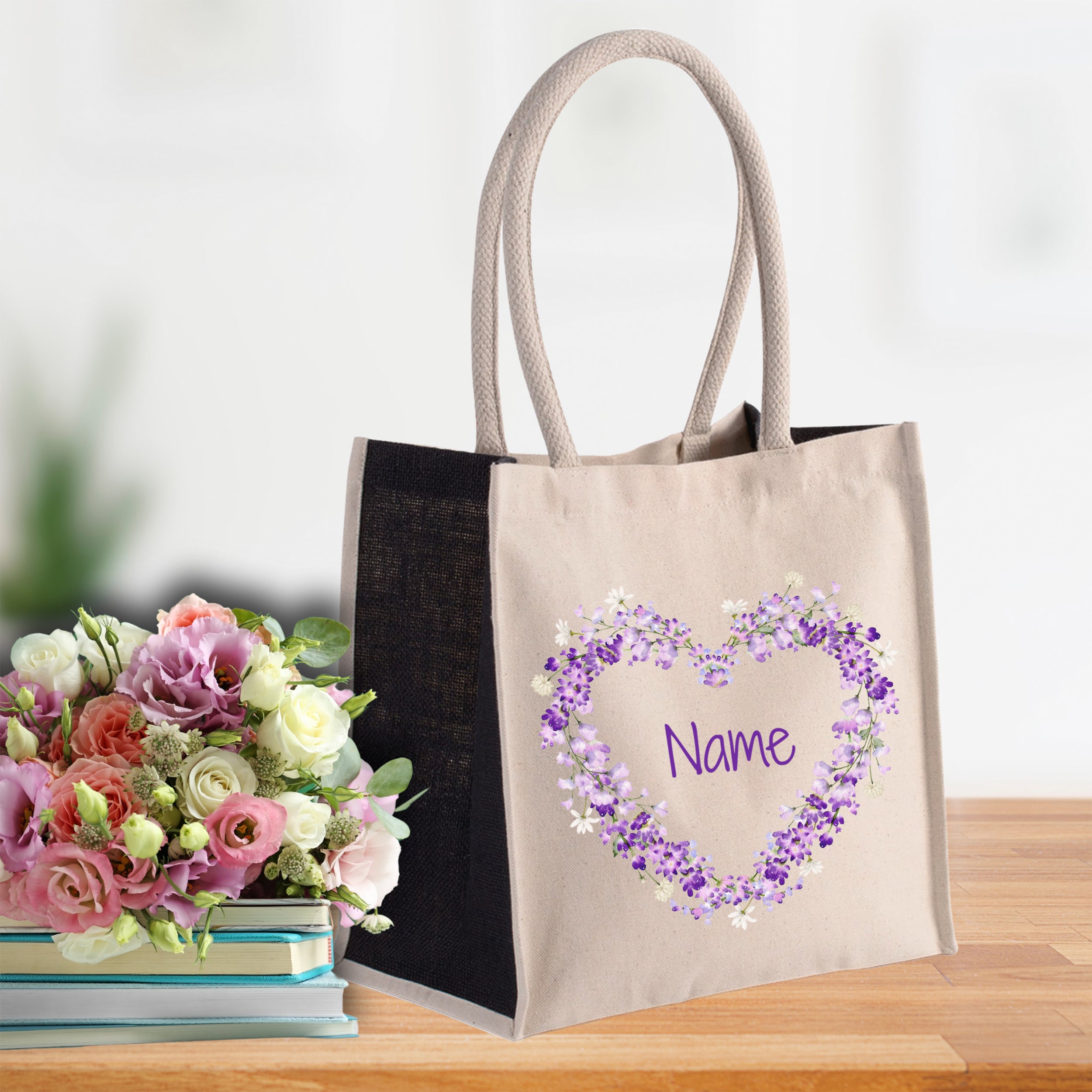 Tasche mit Blumendesign