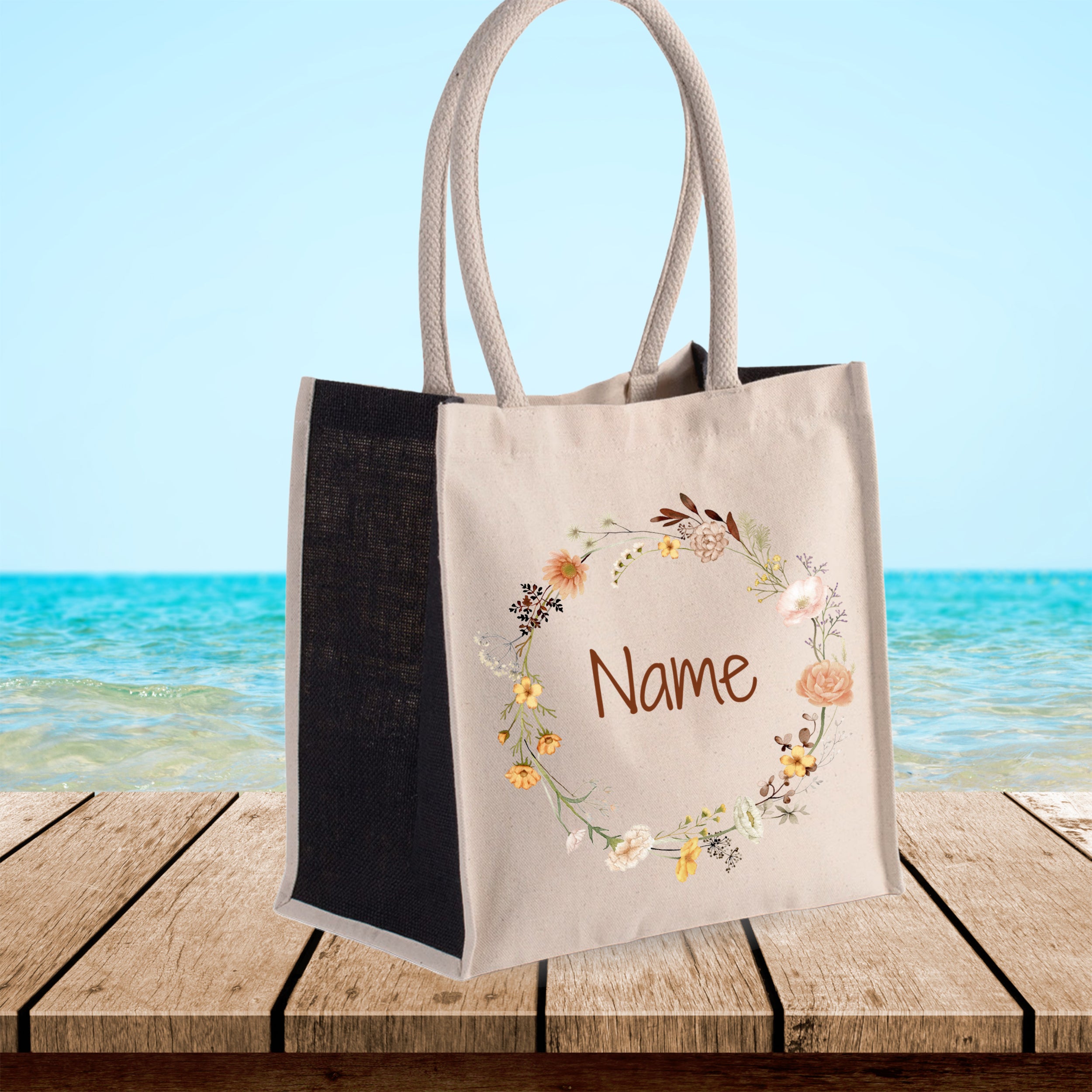 Tasche Blumenkranz