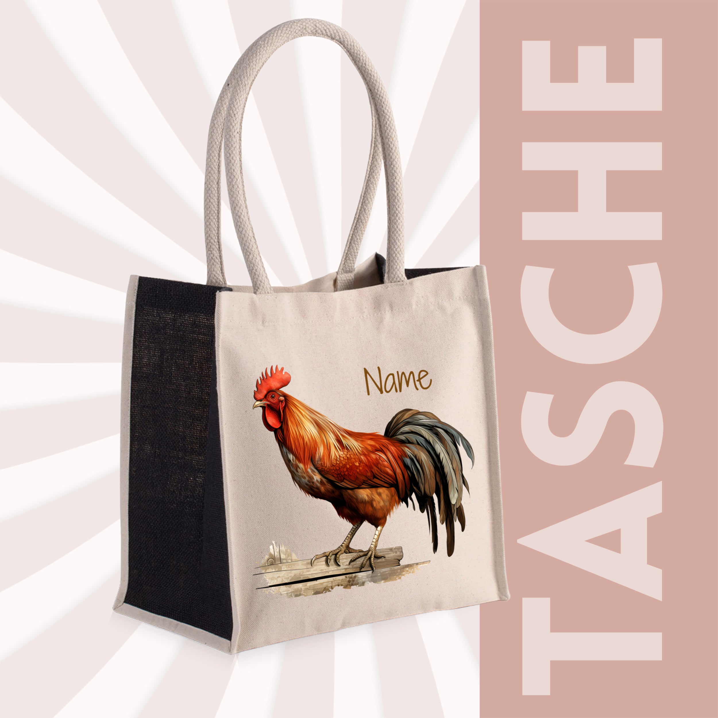 Tasche mit Hahn