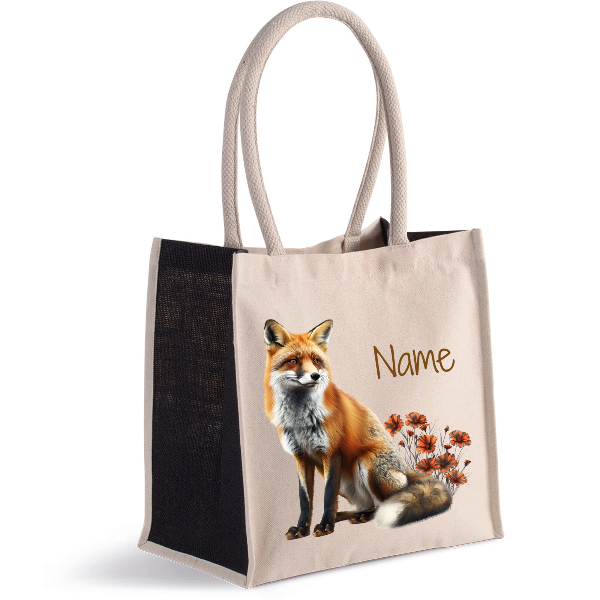 Tasche mit Fuchs-Motiv