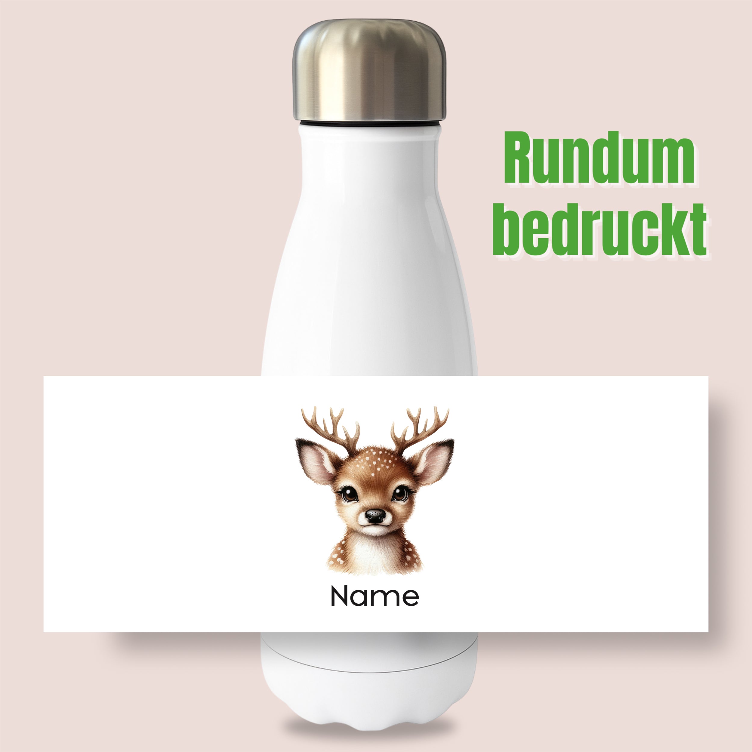 Thermoflasche Reh