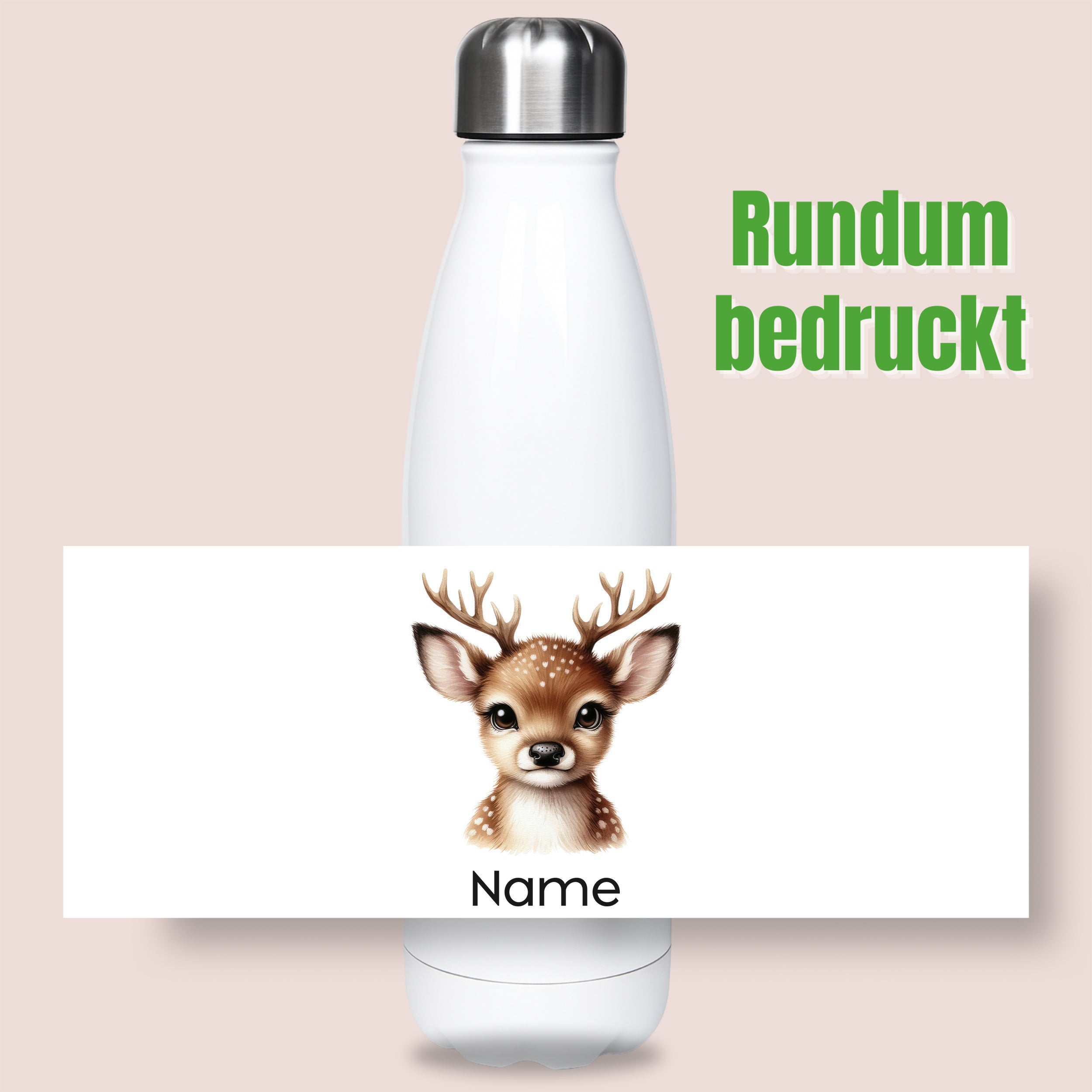 Thermoflasche Reh