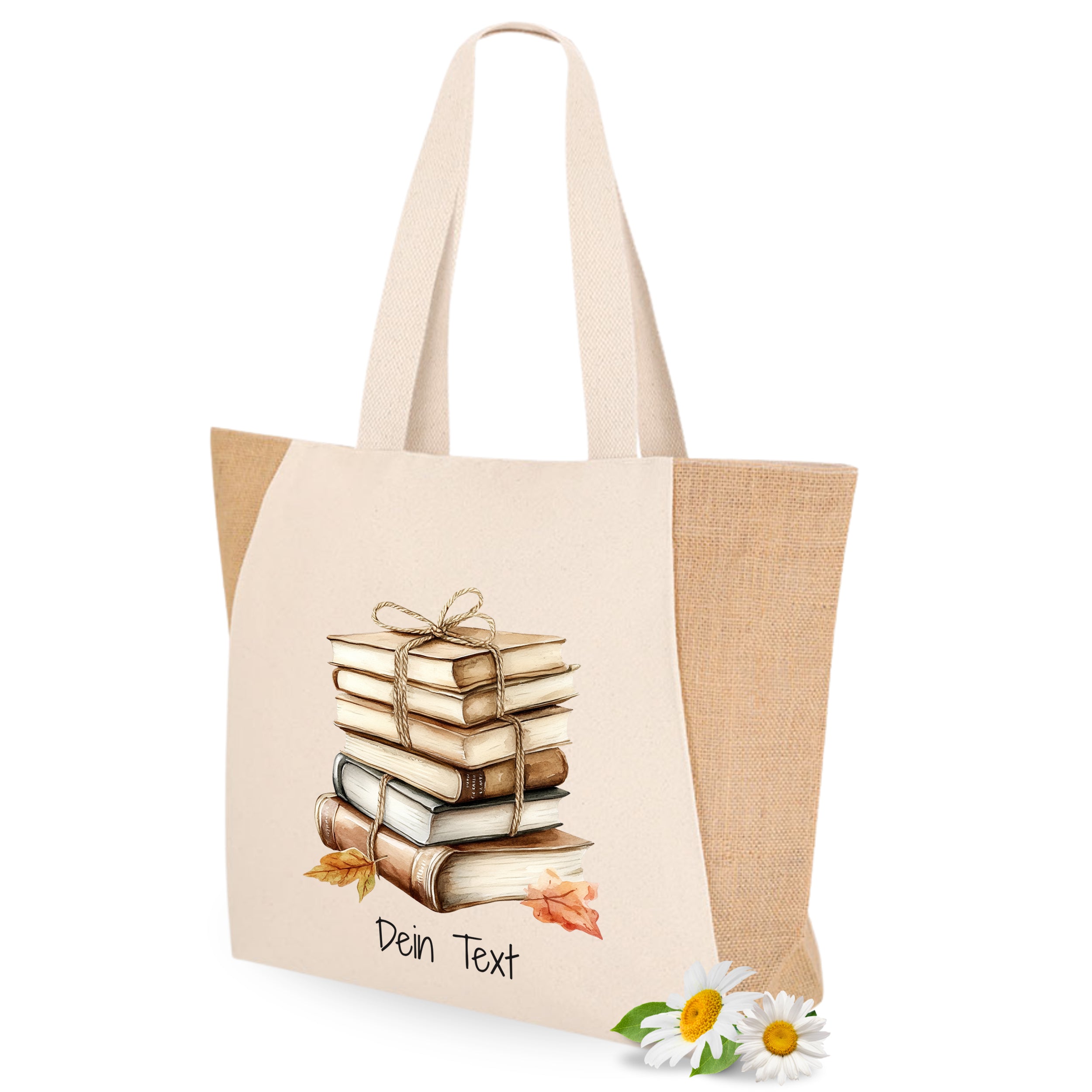 Tasche Bücherstapel