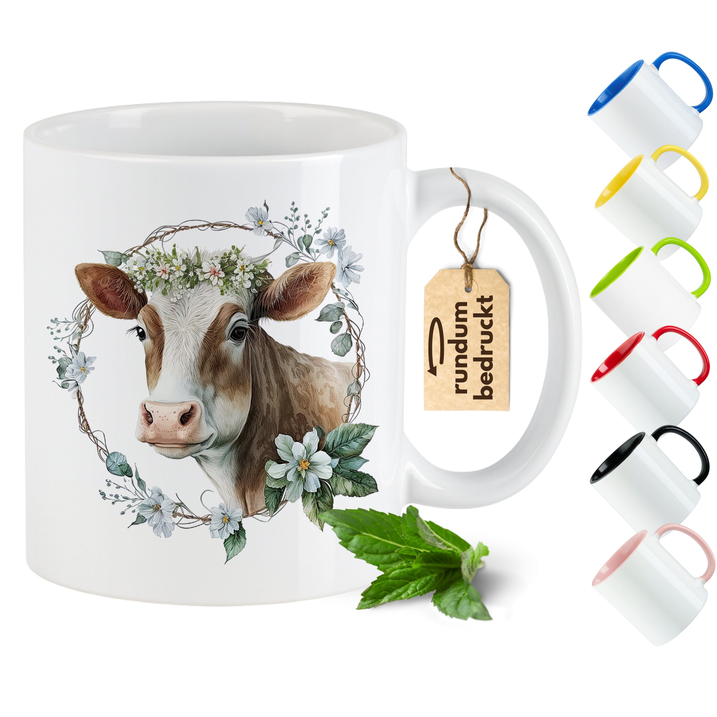 Tasse Kuh - Ein Lächeln für deinen Morgen