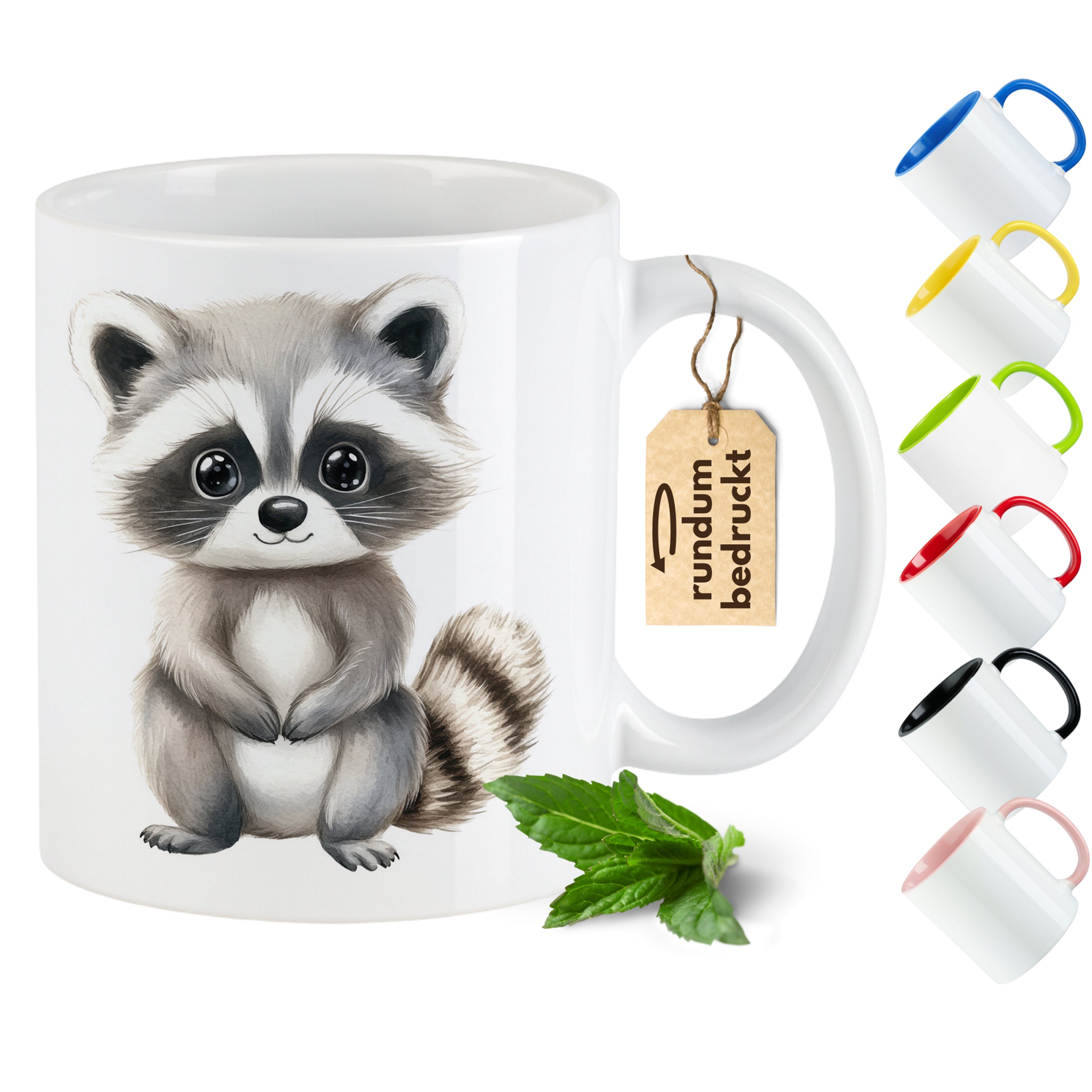 Tasse Waschbär