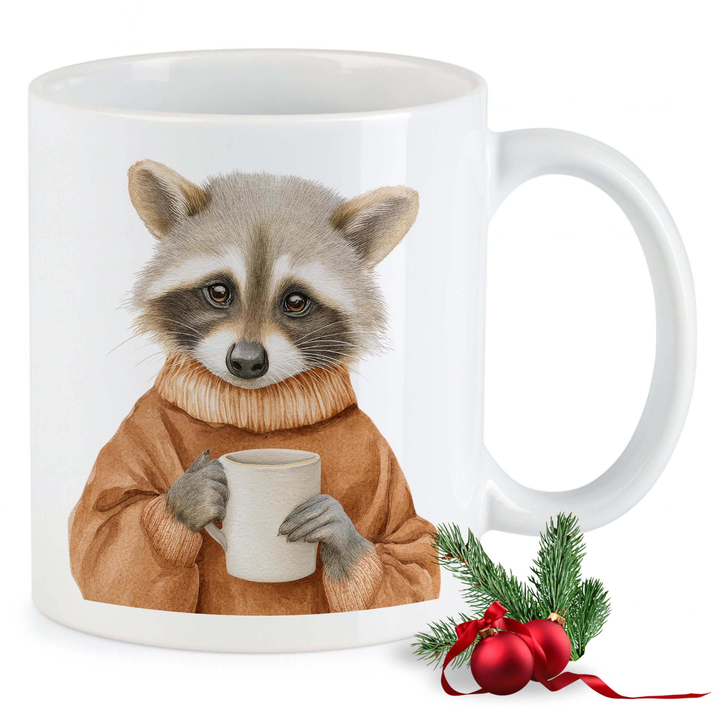 Tasse Waschbär