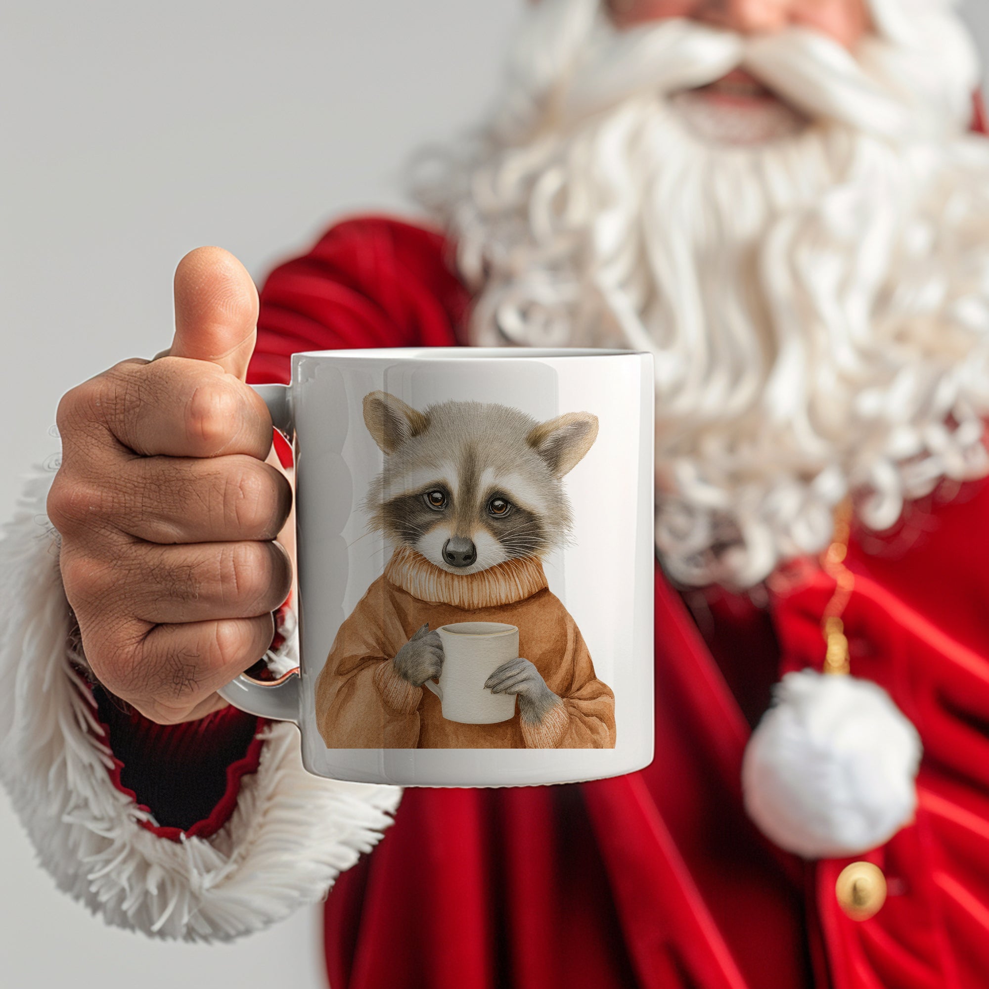 Tasse Waschbär
