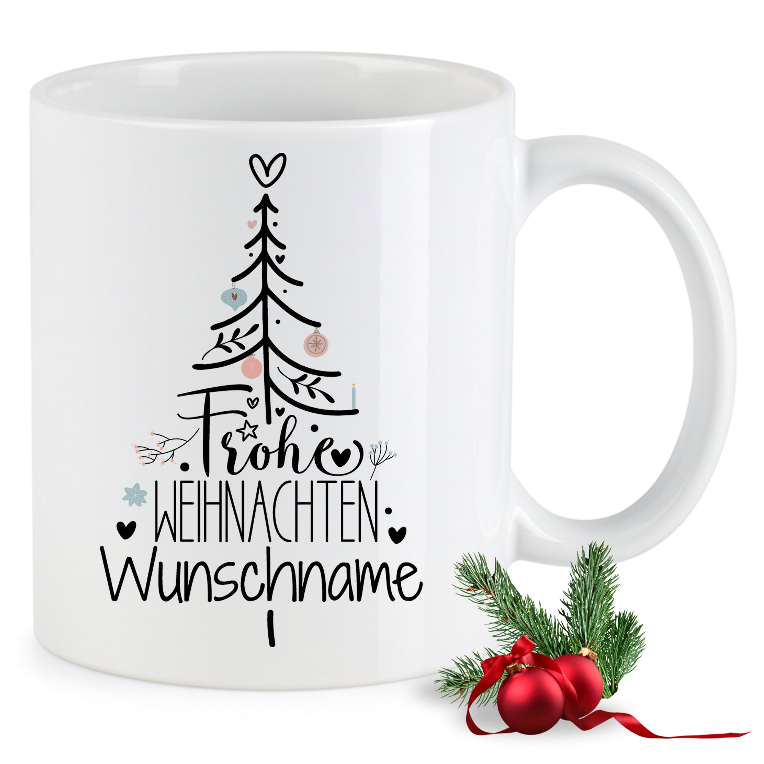 Tasse Frohe Weihnachten