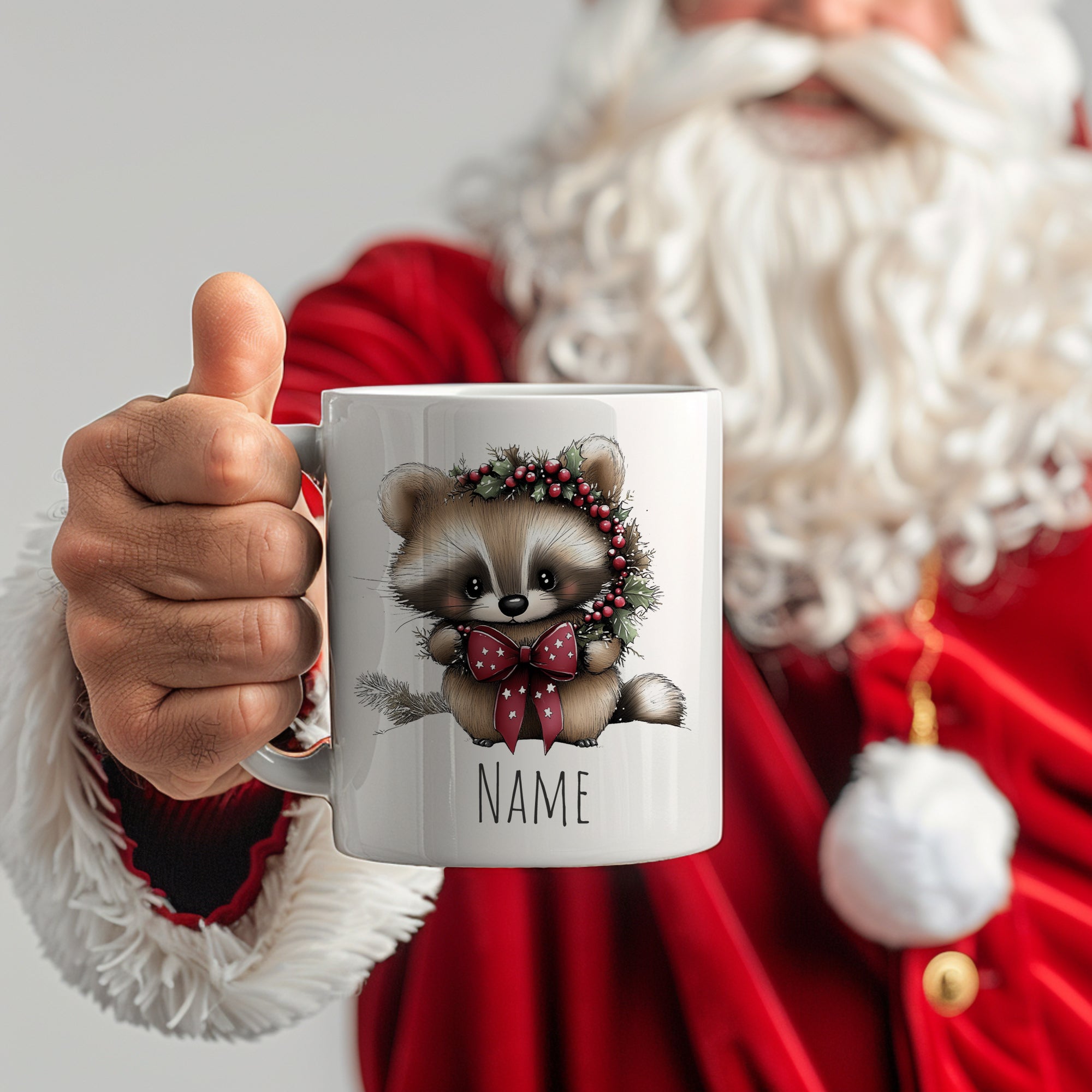 Tasse Waschbär