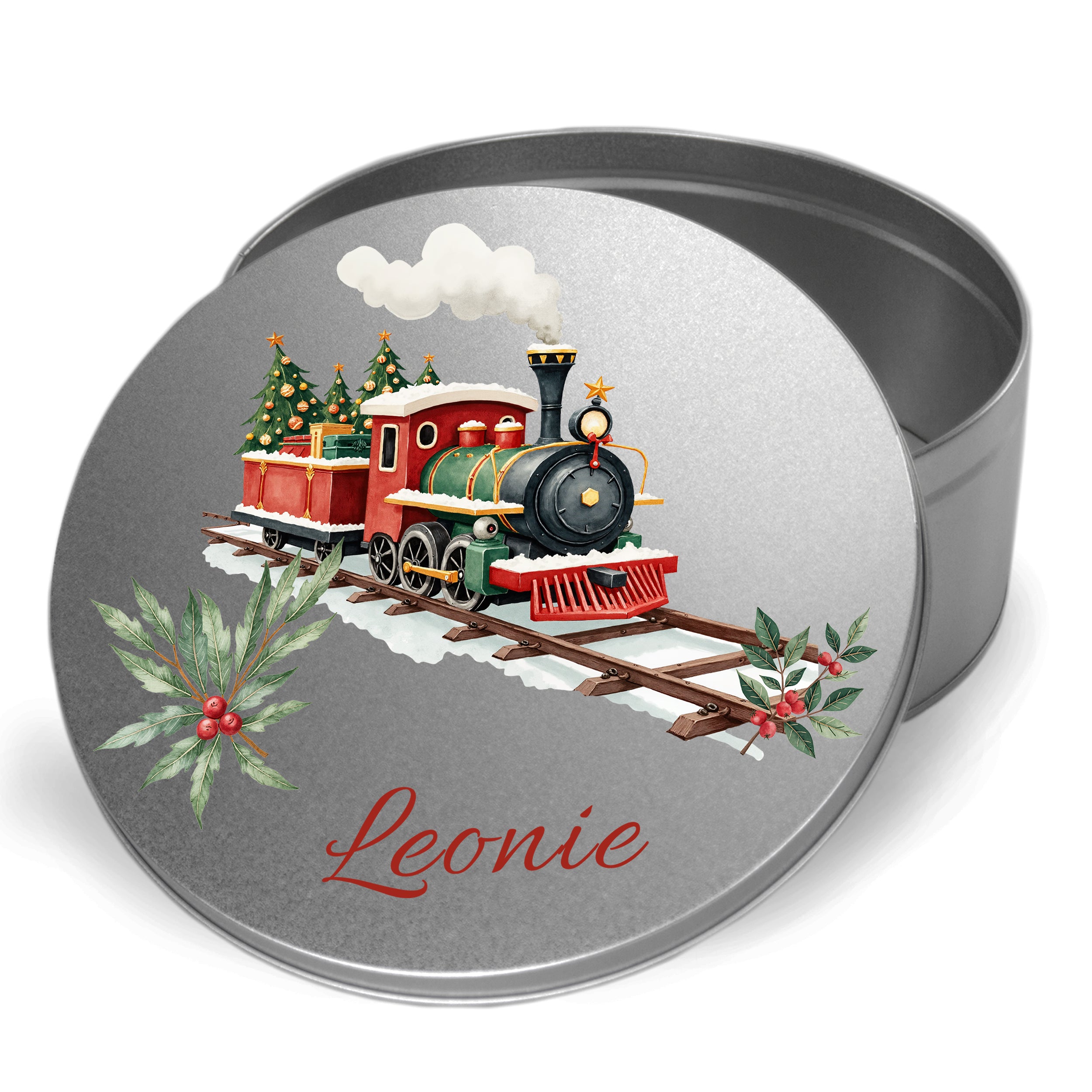 Keksdose mit Zugmotiv - Für deine süßen Leckereien