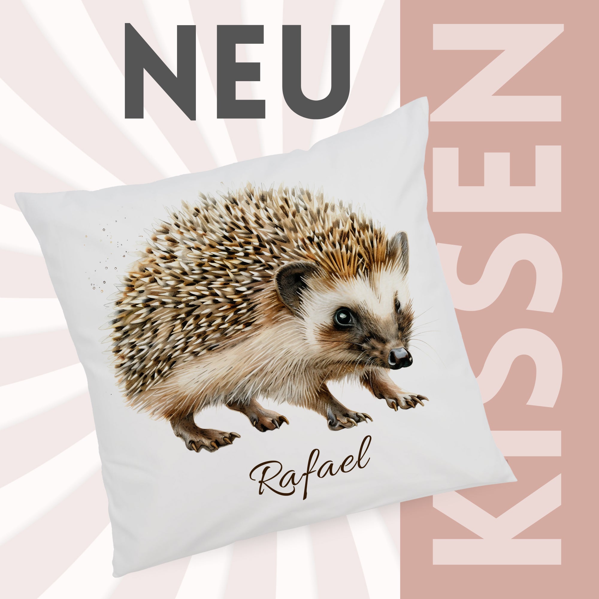Kissenbezug Igel