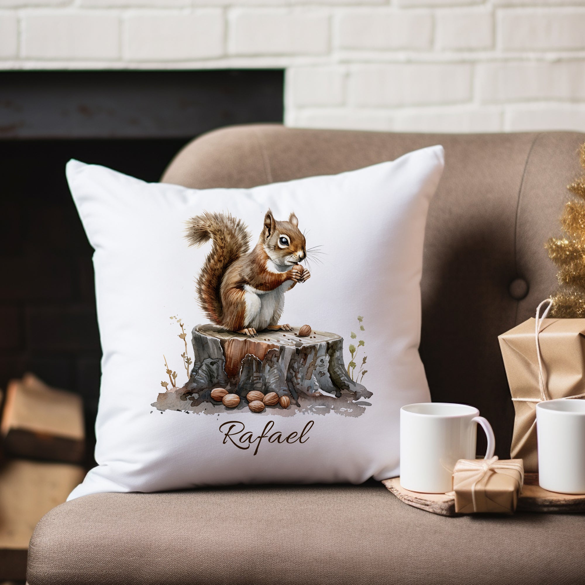 Kissenbezug Eichhörnchen