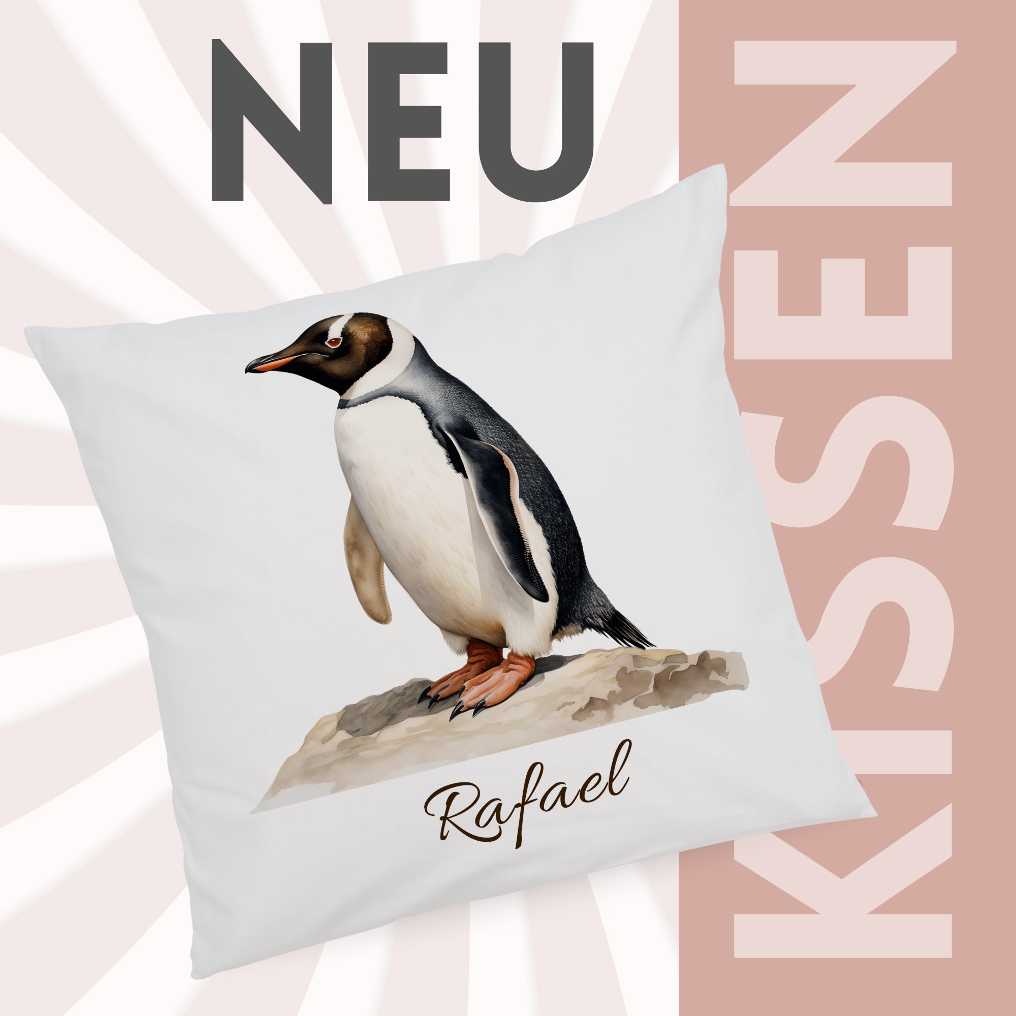 Kissenbezug Pinguin