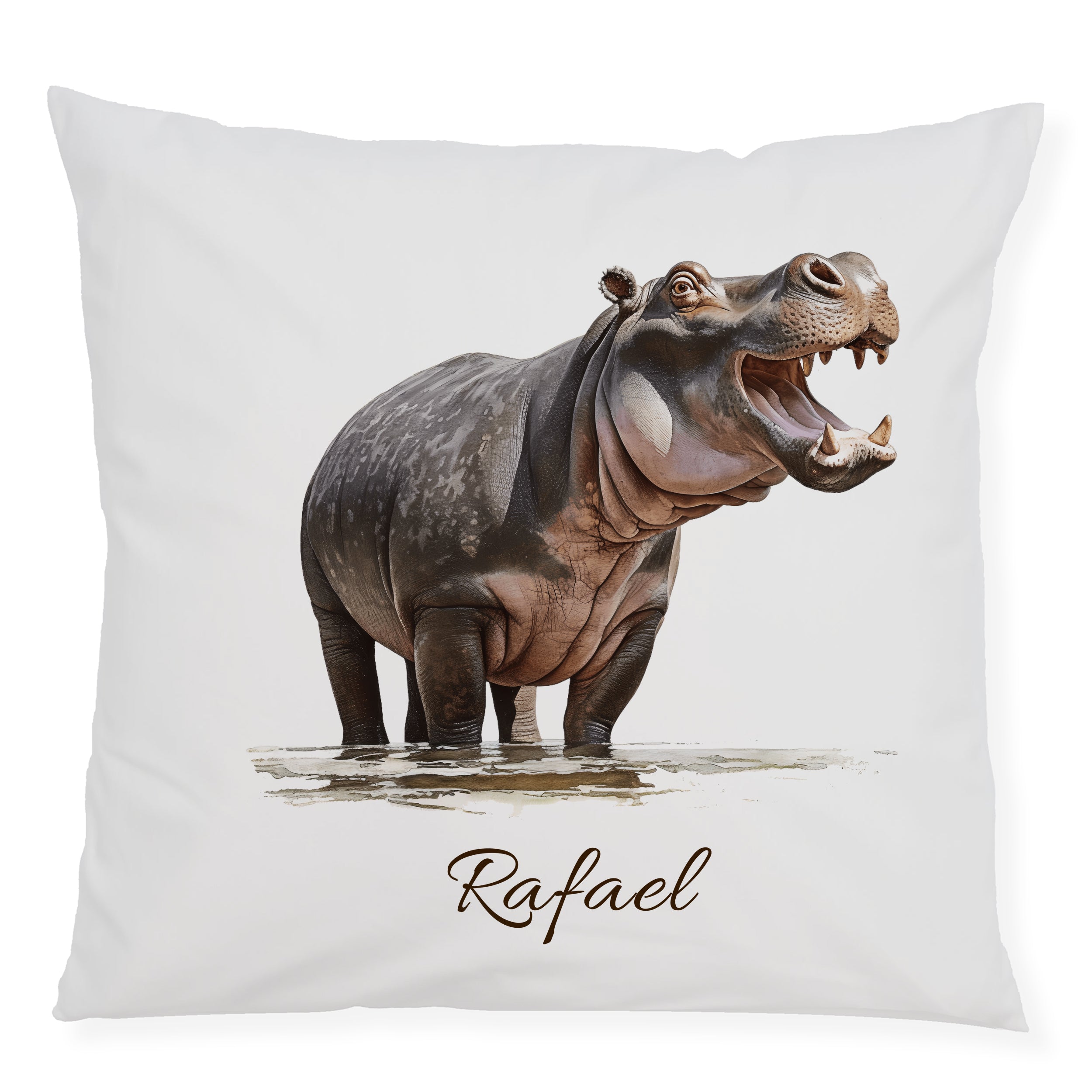 Kissenbezug Nilpferd