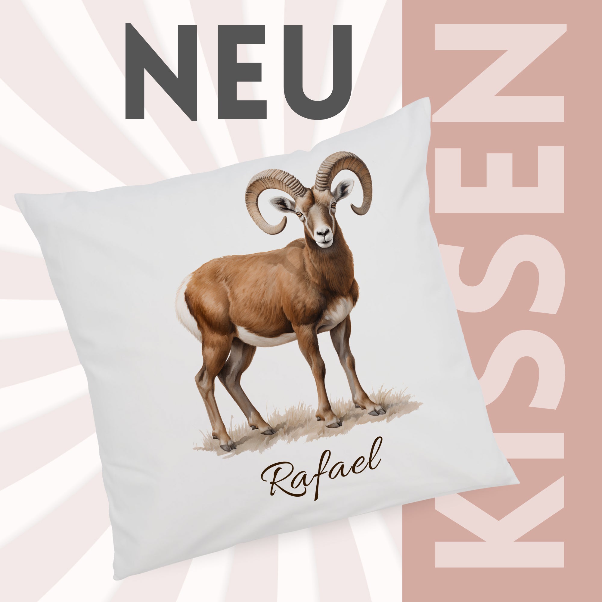 Kissenbezug Mufflon