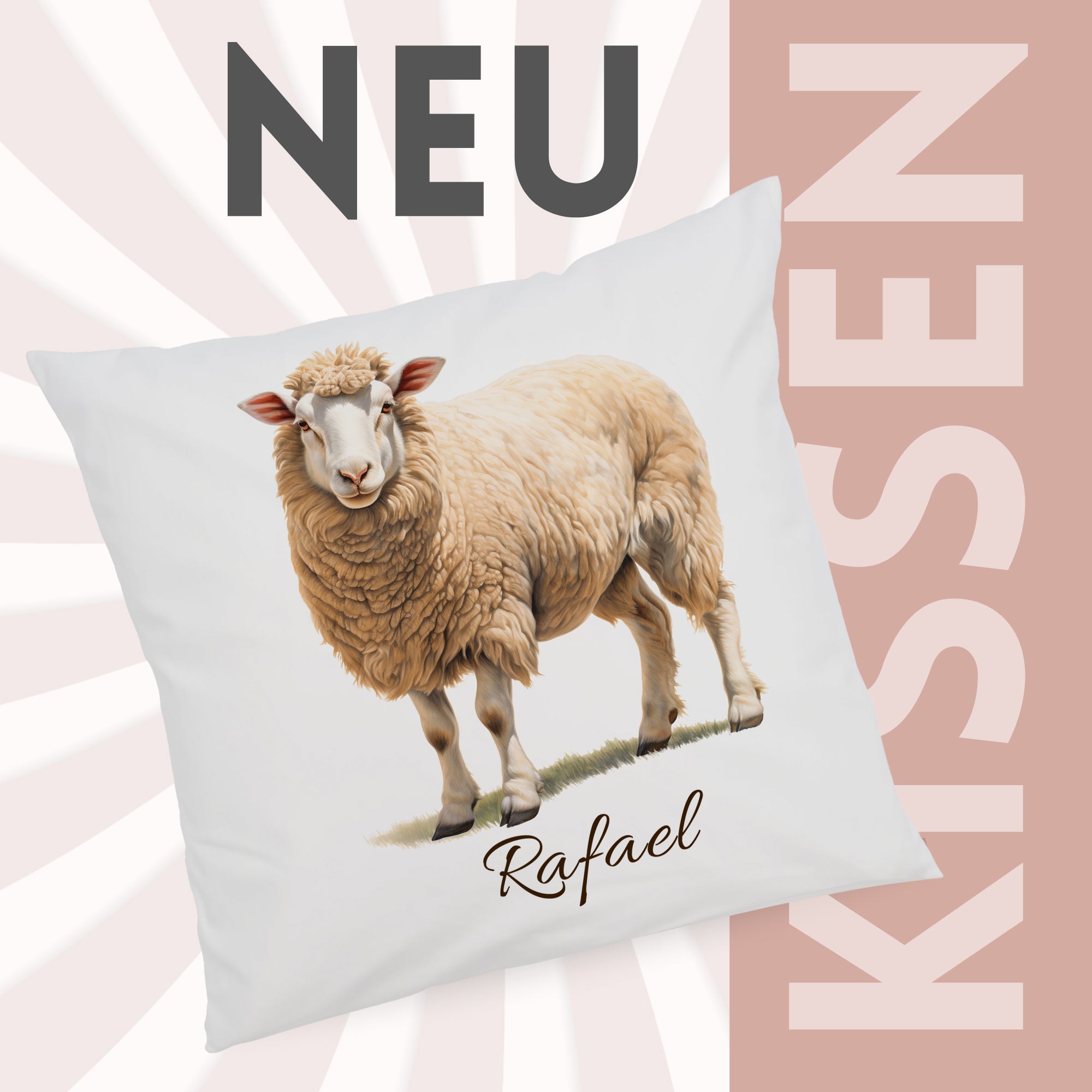 Kissenbezug Schaf