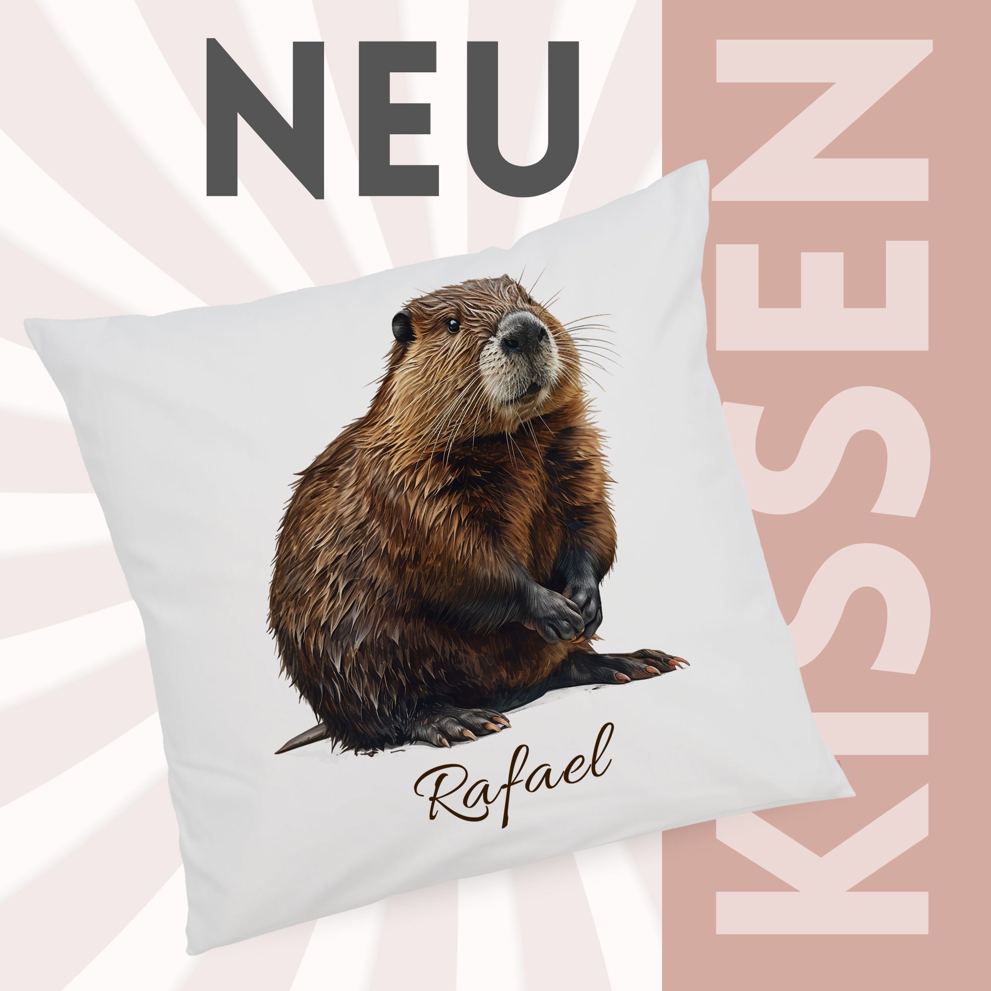 Kissenbezug Biber
