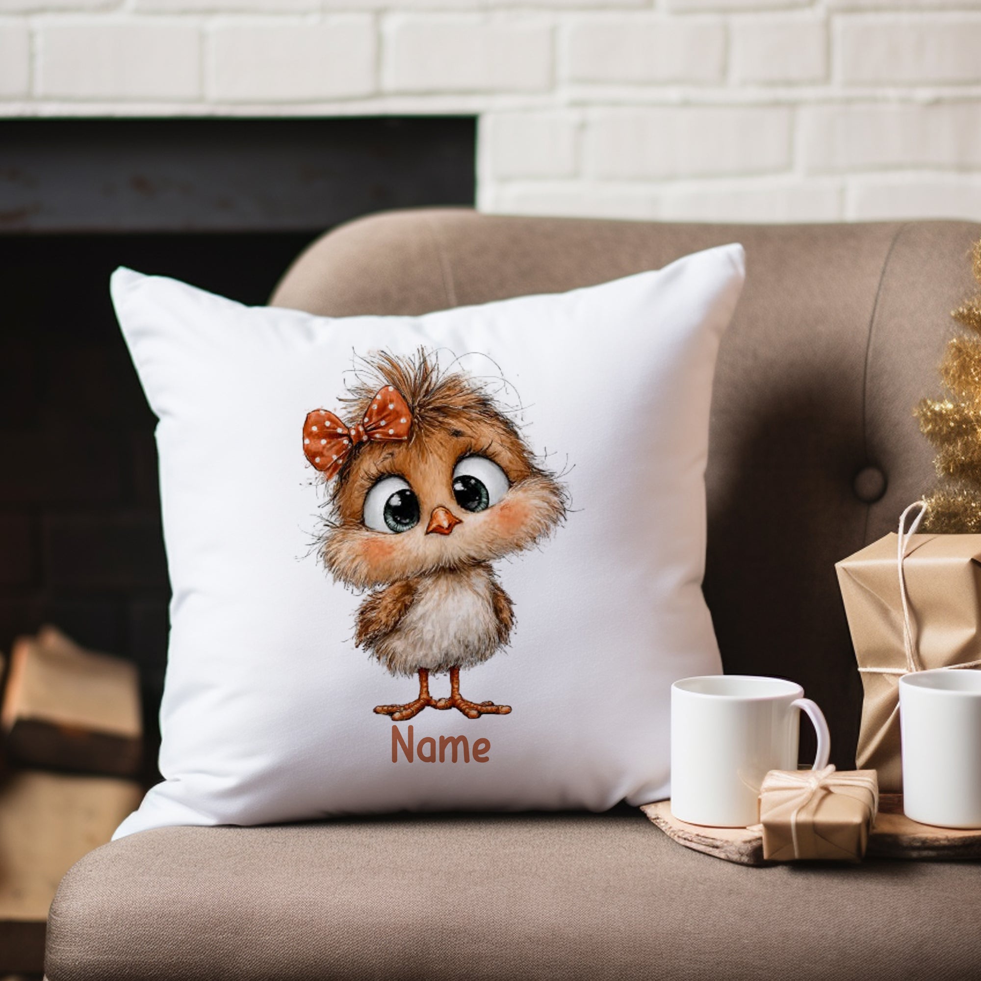 Kissenbezug Flauschiges Küken