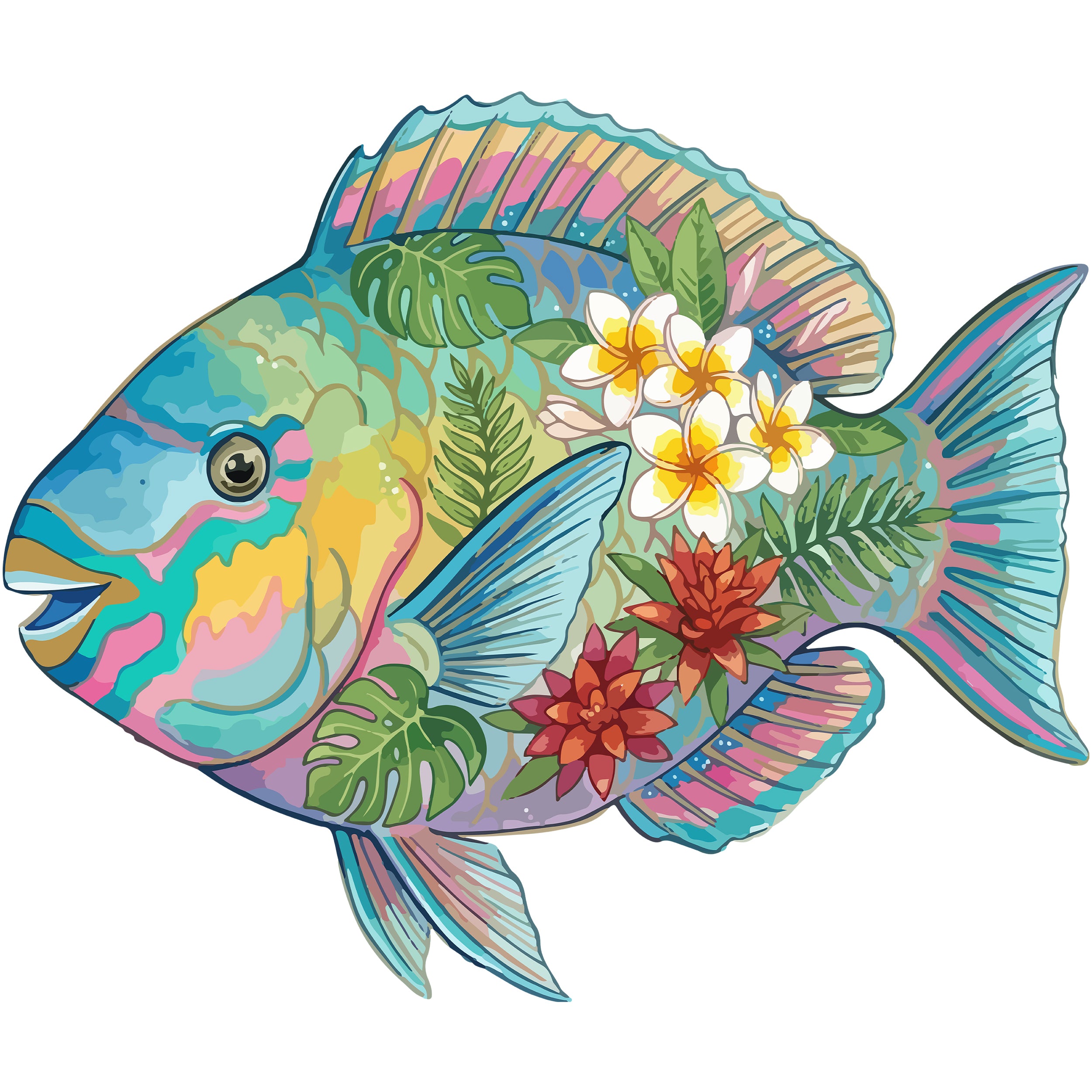 Strandtasche Coquette Fisch