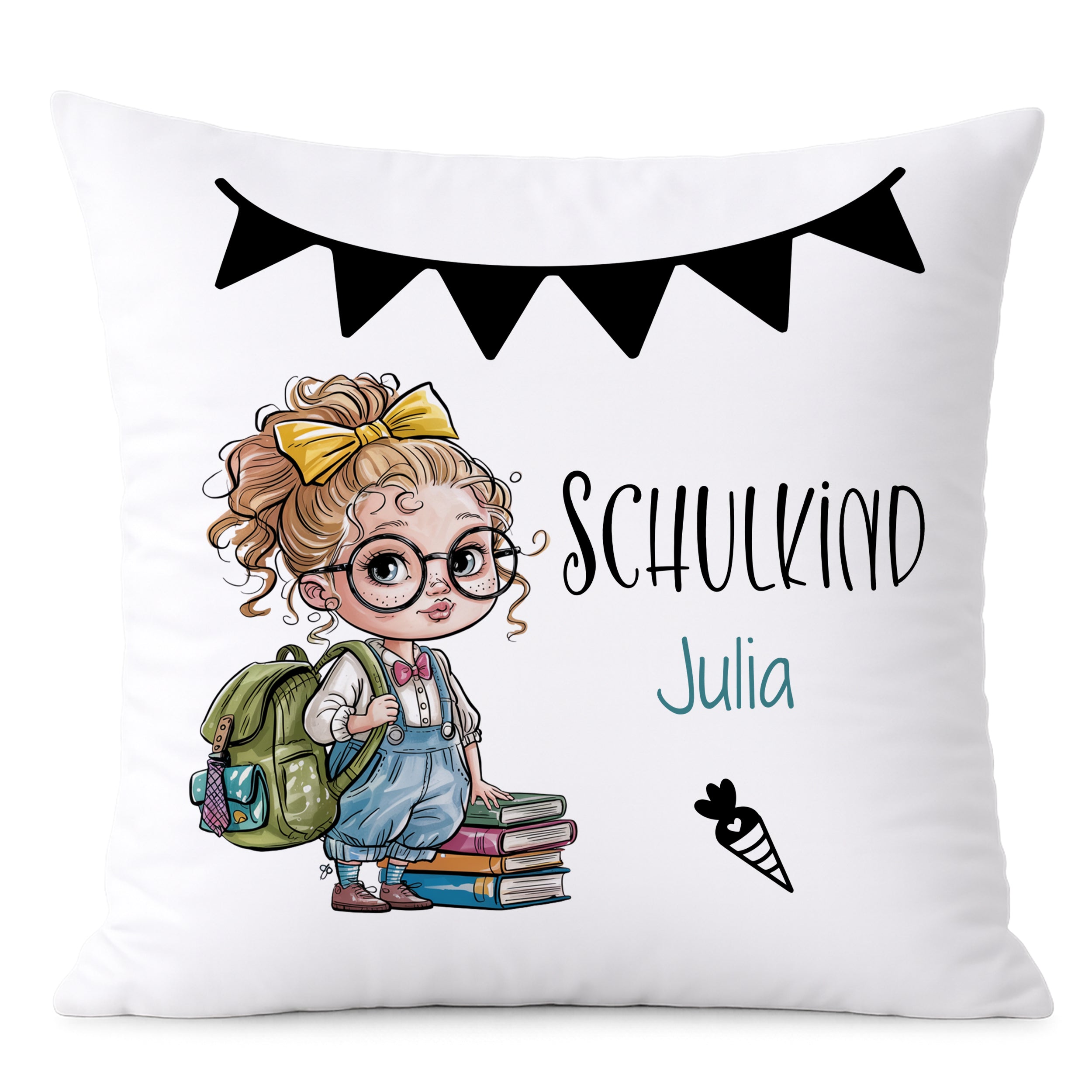 Kissenbezug Schulkind - Für kleine Entdecker und große Träume