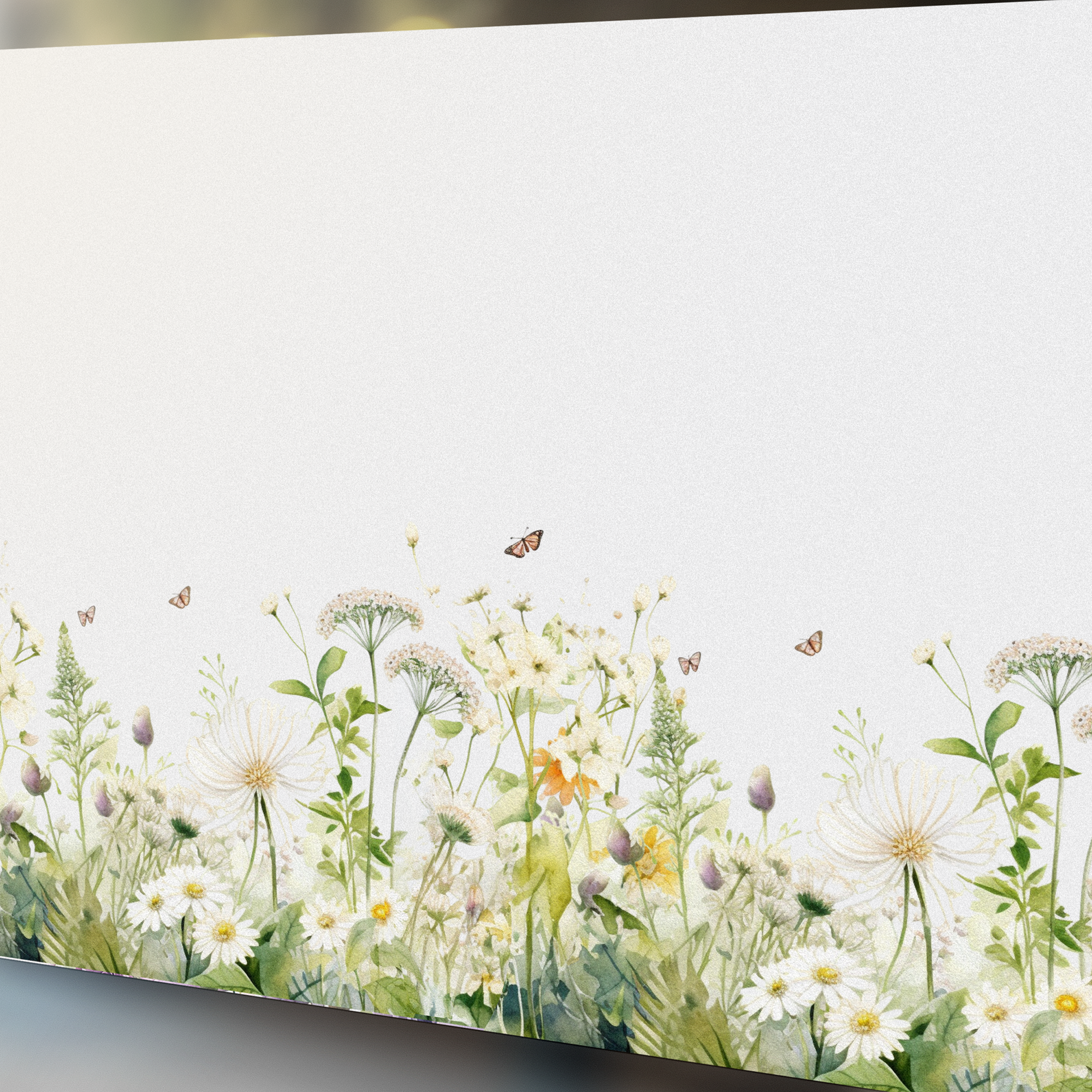 Fensterfolie Blumenwiese