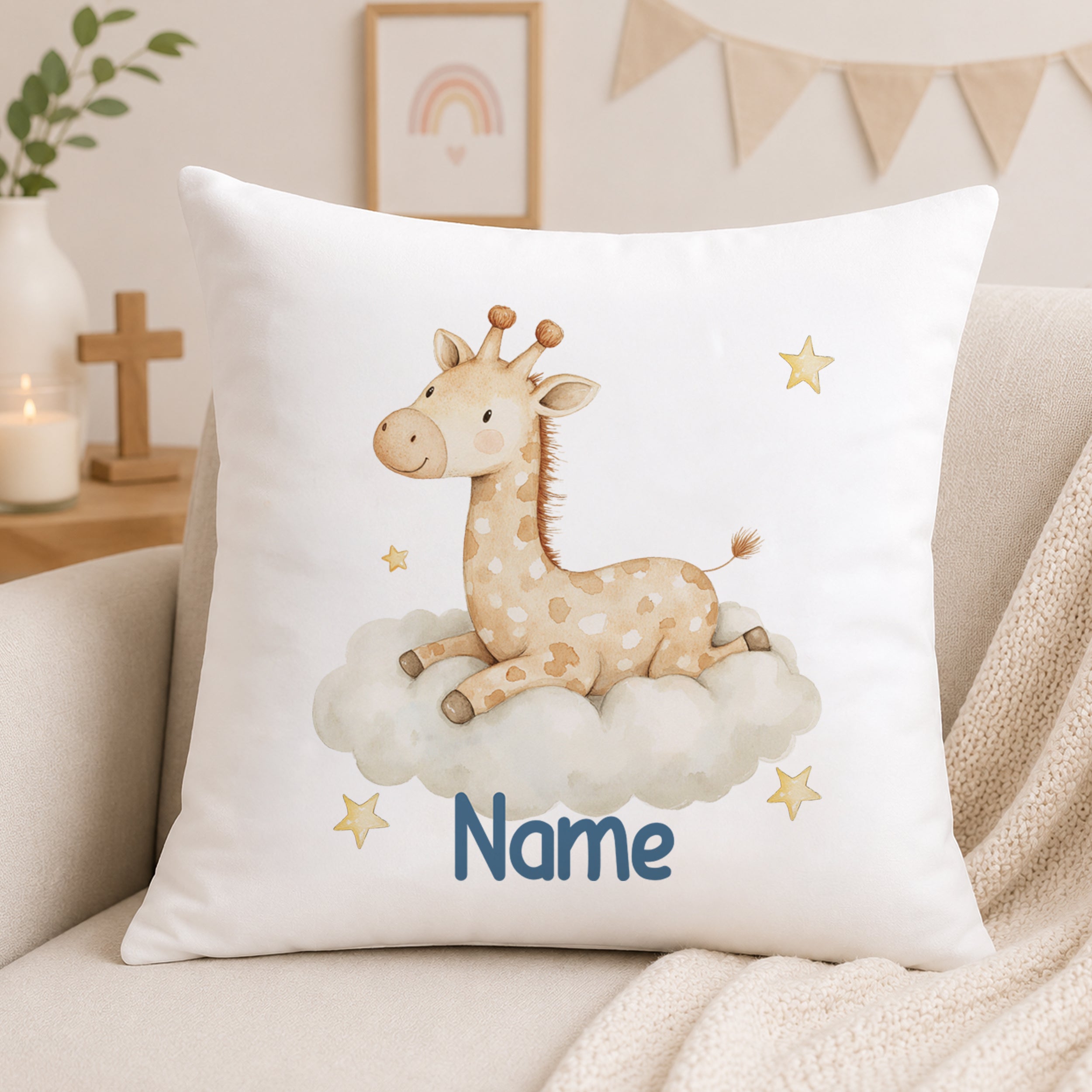 Kissenbezug Giraffe - Kuschelige Träume für dein Kind