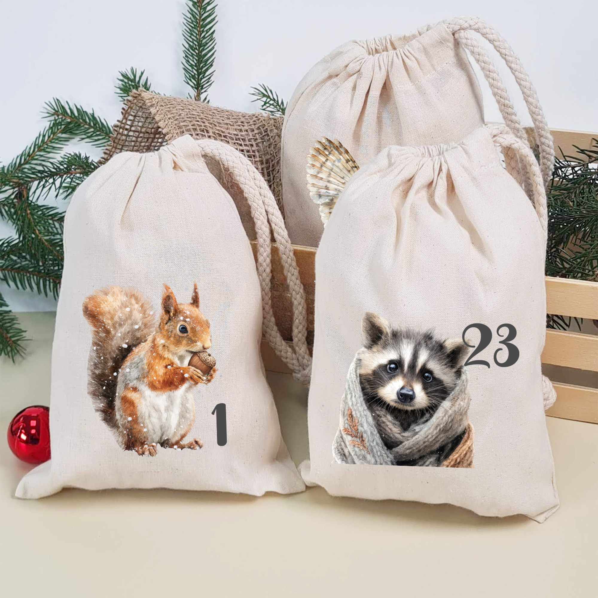 Adventskalender Wintertiere