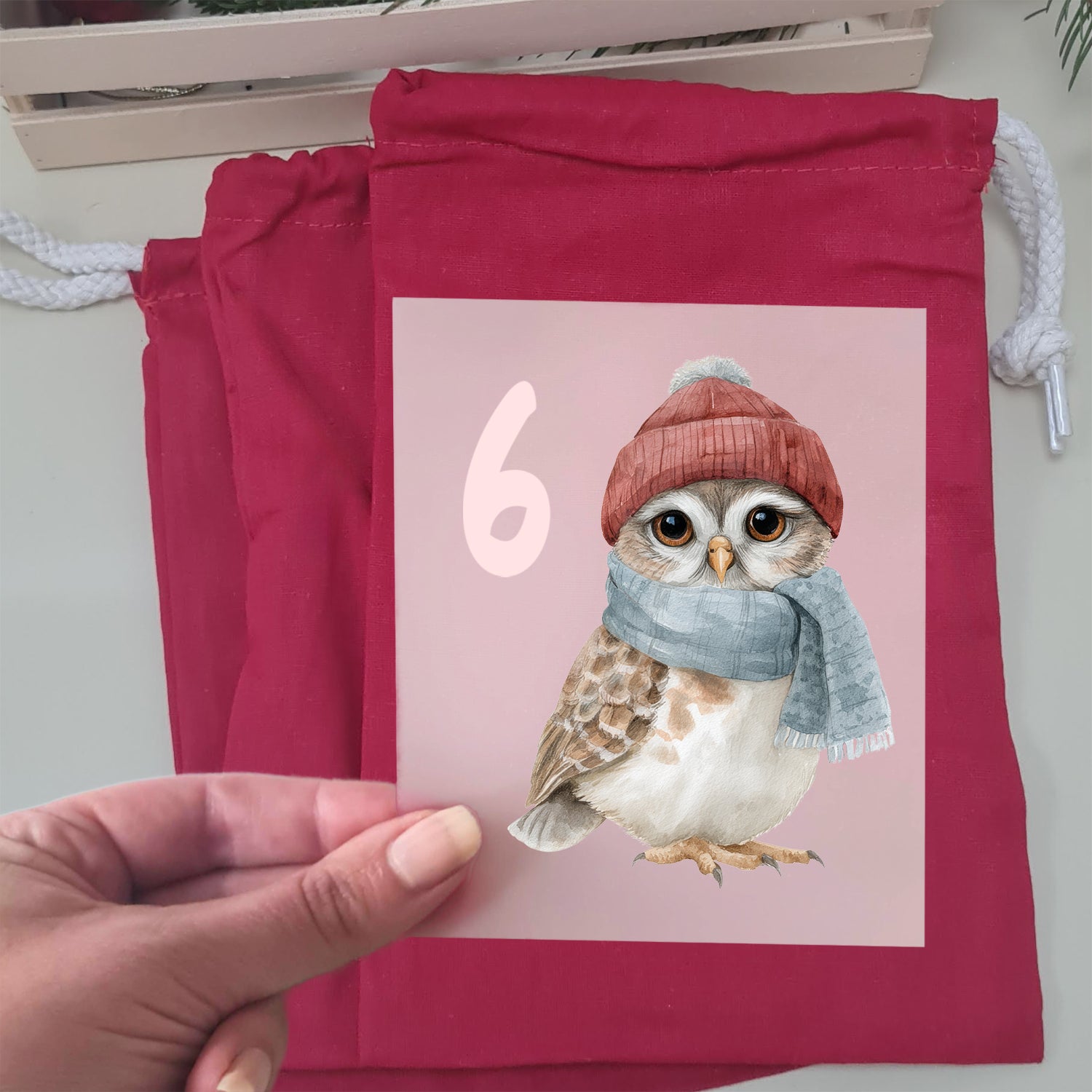 Adventskalender Waldtiere im Winter