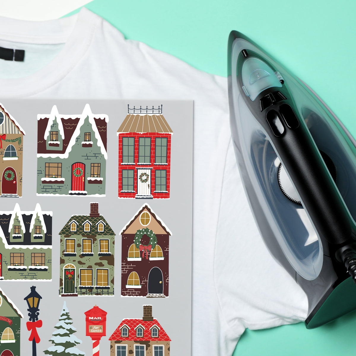 Bügelbilder Weihnachten DIY - Kreative Winterdeko für dein Zuhause