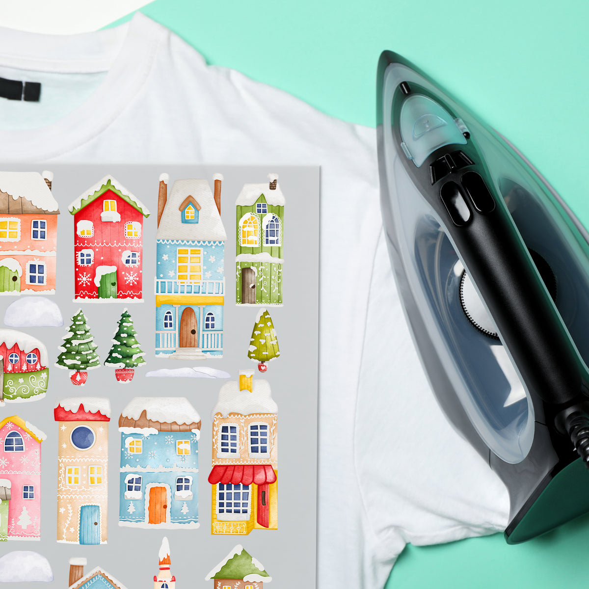 Bügelbilder Weihnachten DIY - Kreative Freude für die Festtage