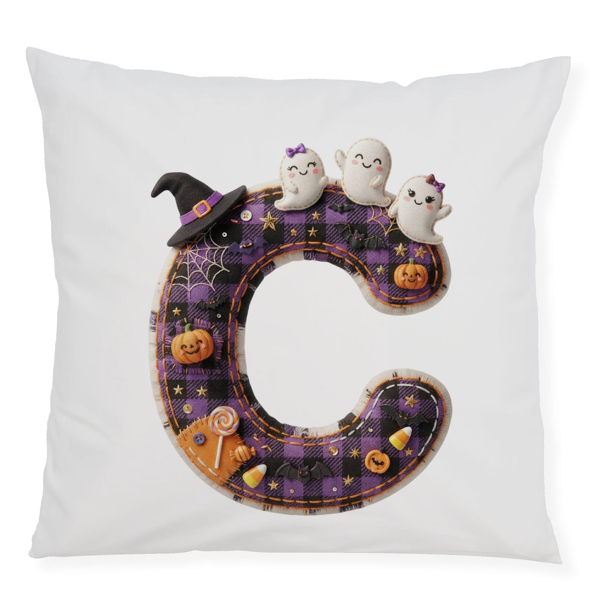 Kissenbezug mit Halloween-Motiv C