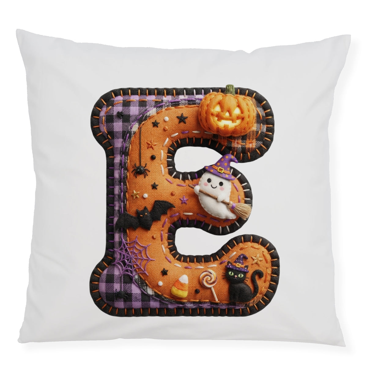 Kissenbezug mit Halloween-Motiv E