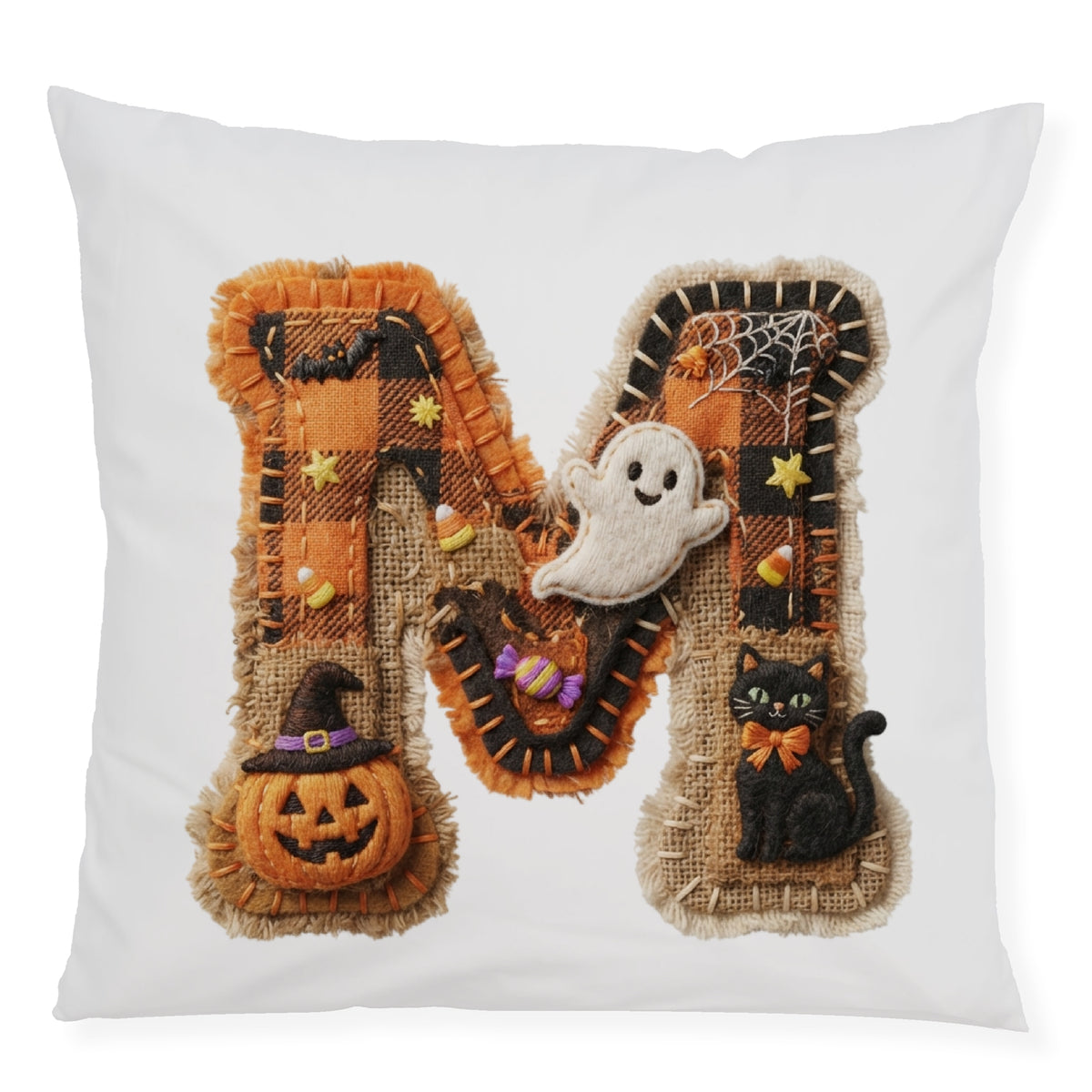 Kissenbezug mit Halloween-Motiv M