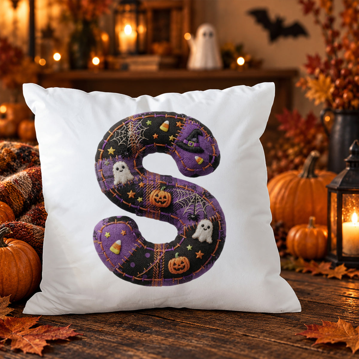 Kissenbezug mit Halloween-Motiv S