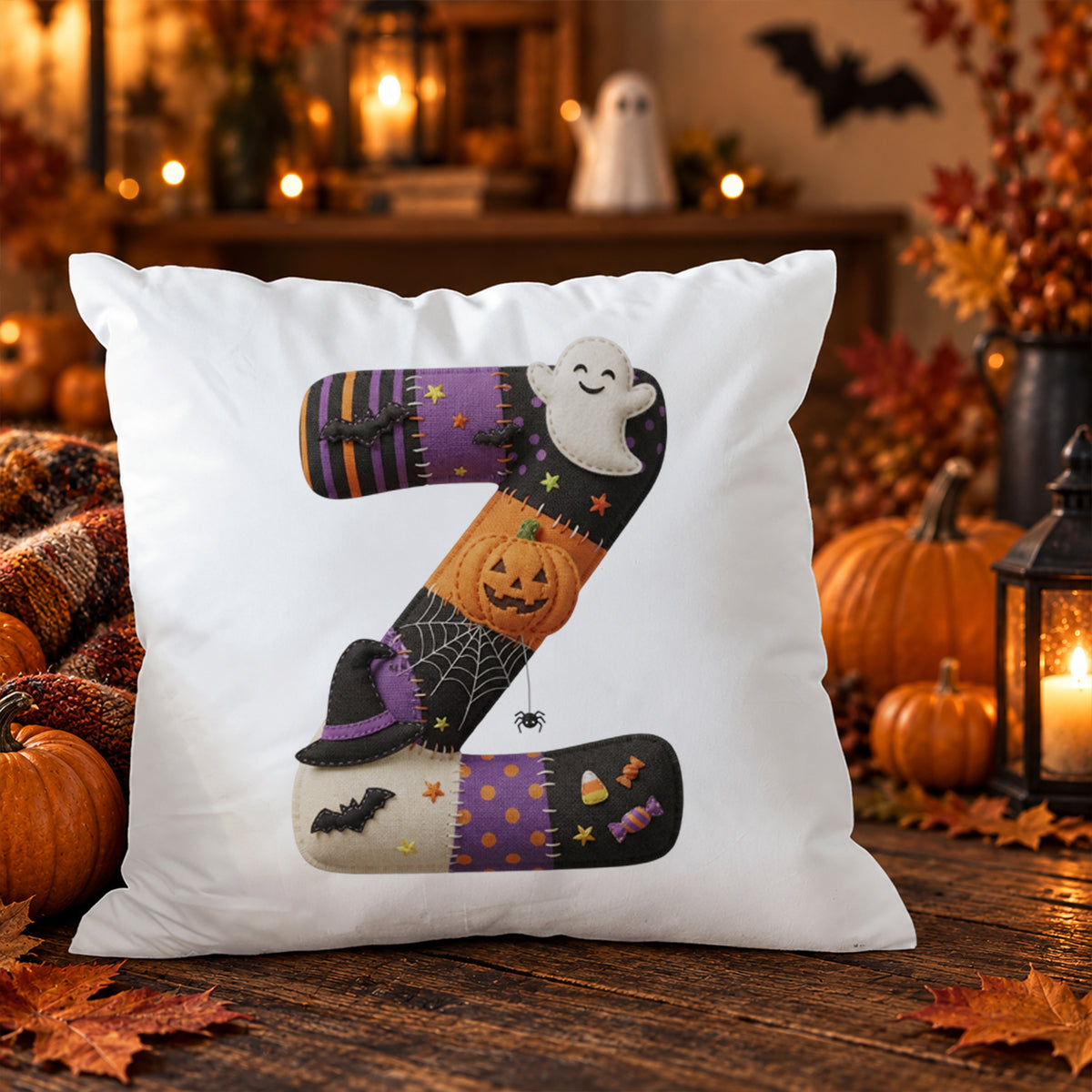 Kissenbezug mit Halloween-Motiv Z