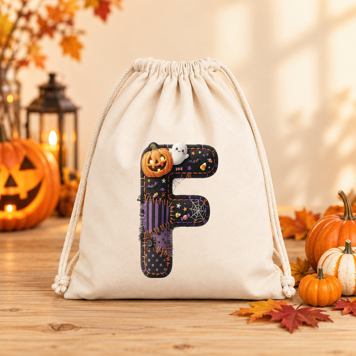 Turnbeutel Halloween F - Spooky Style für kleine Geister