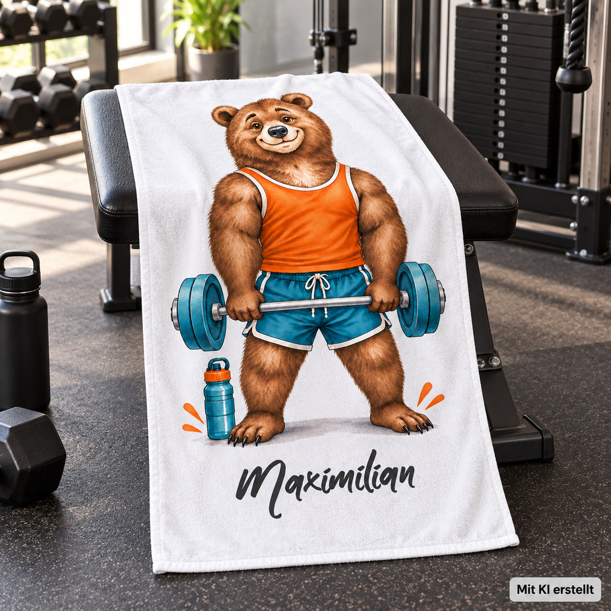 Personalisiertes Fitness-Handtuch, Motiv 2, Ansicht 8