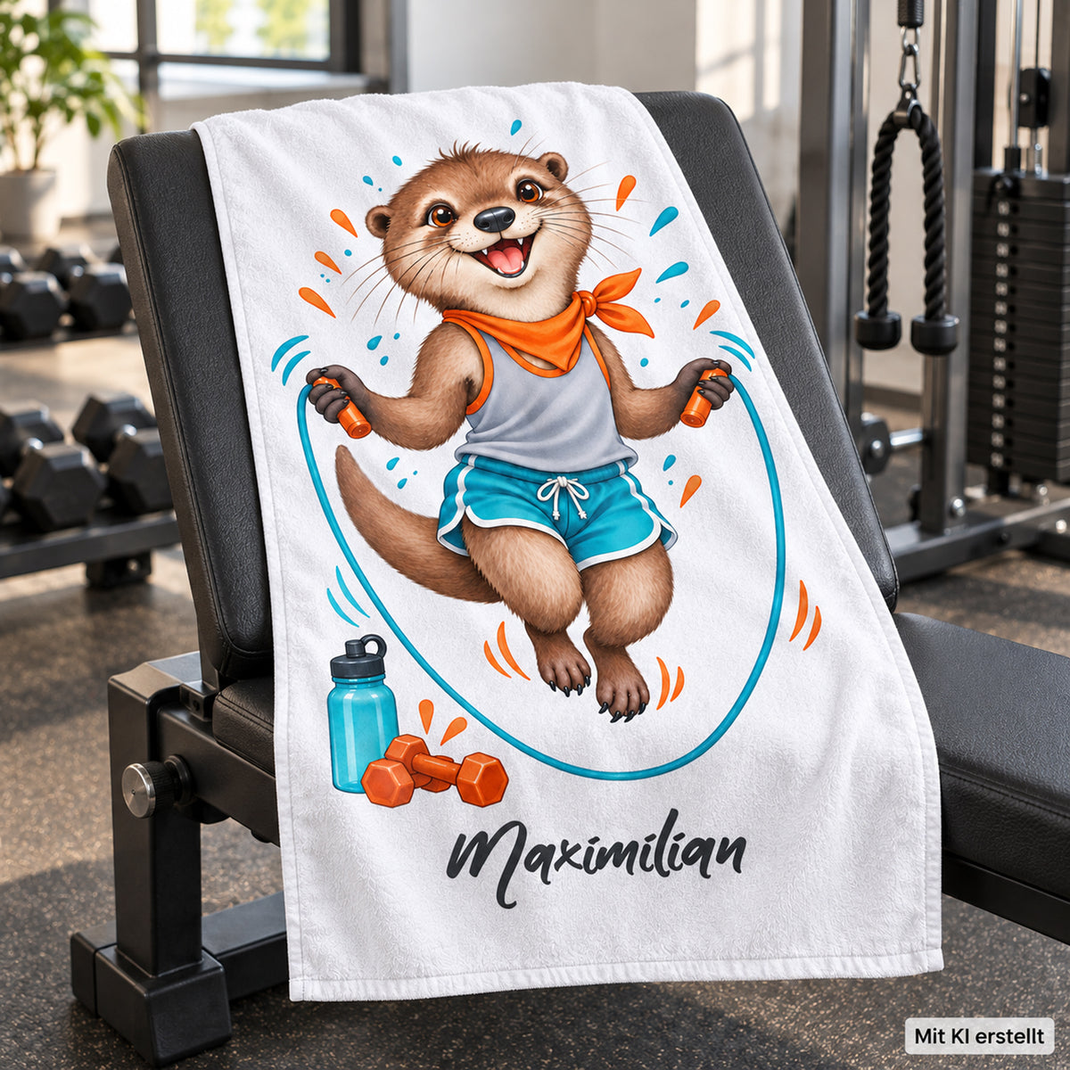 Personalisiertes Fitness-Handtuch, Motiv 4, Ansicht 2