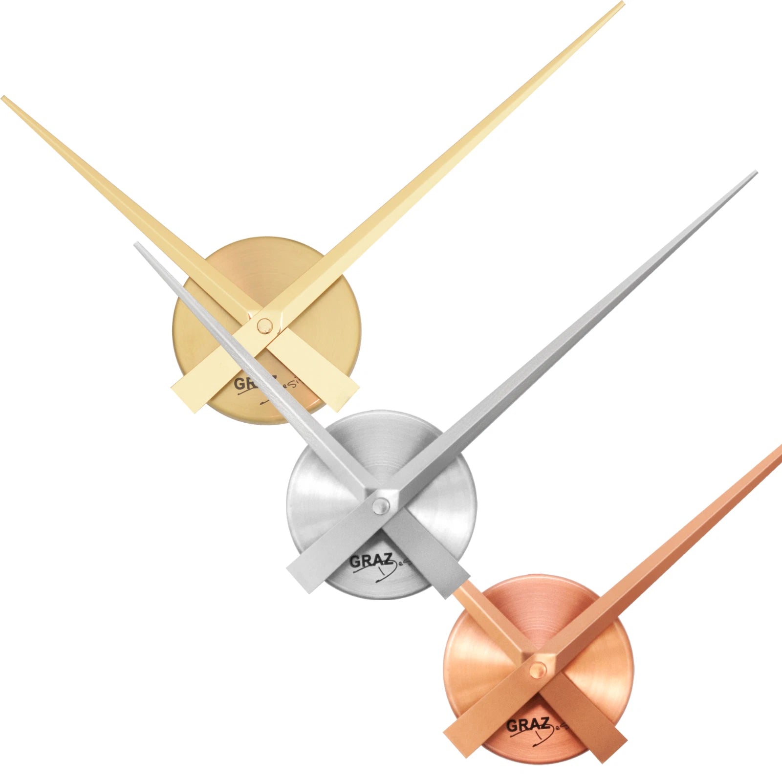 Minimalistisches Uhrwerk – leise DIY-Wanduhr | Abverkauf