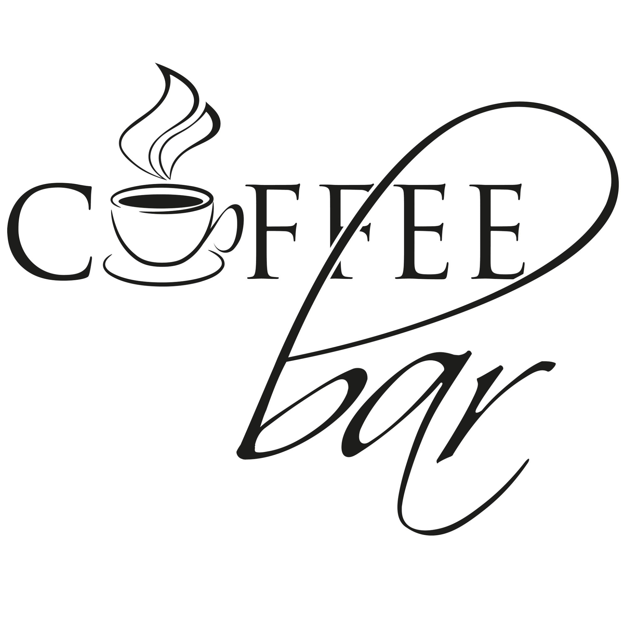 Wandtattoo „Coffee Bar“
