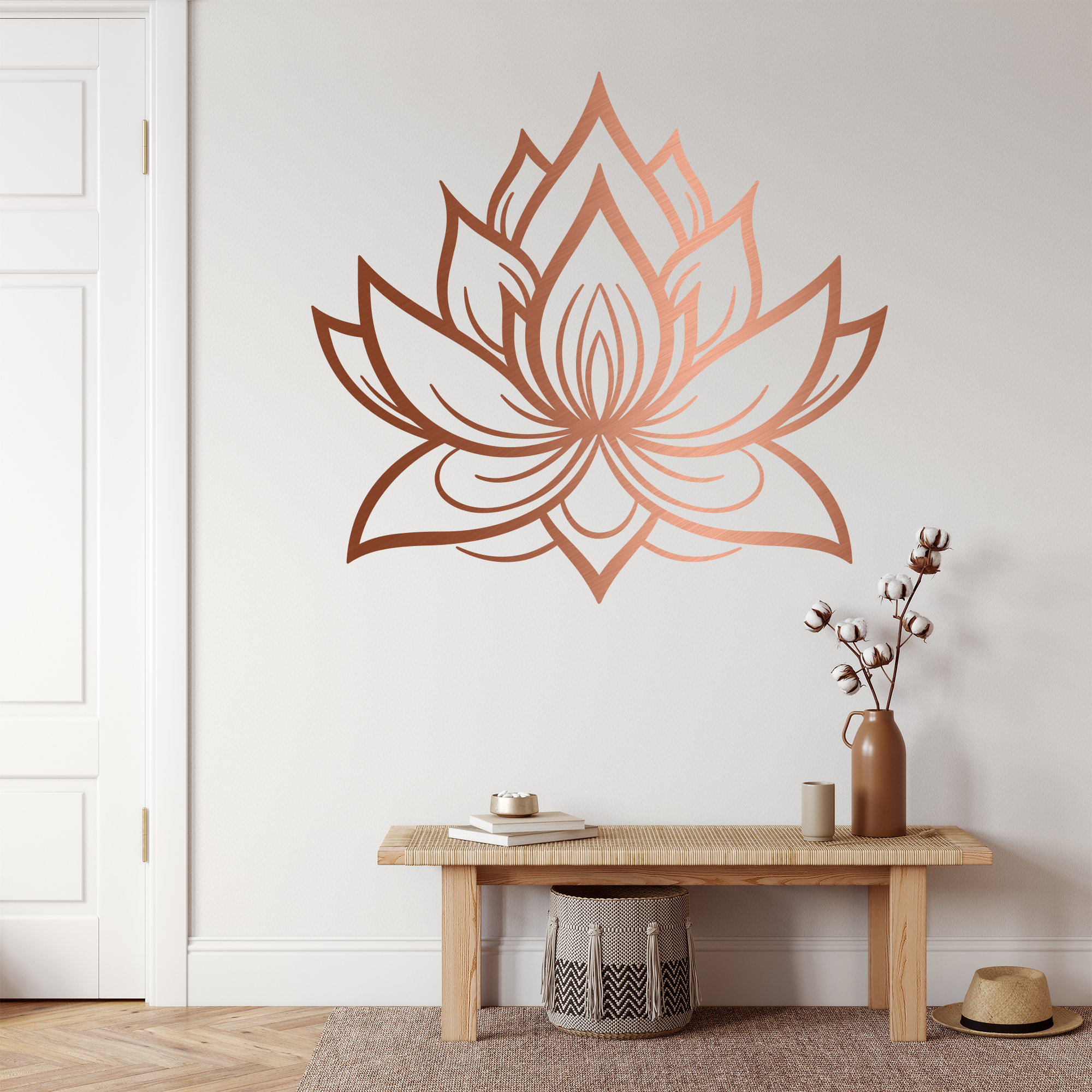 Wandtattoo Lotusblume - für eine harmonische Atmosphäre