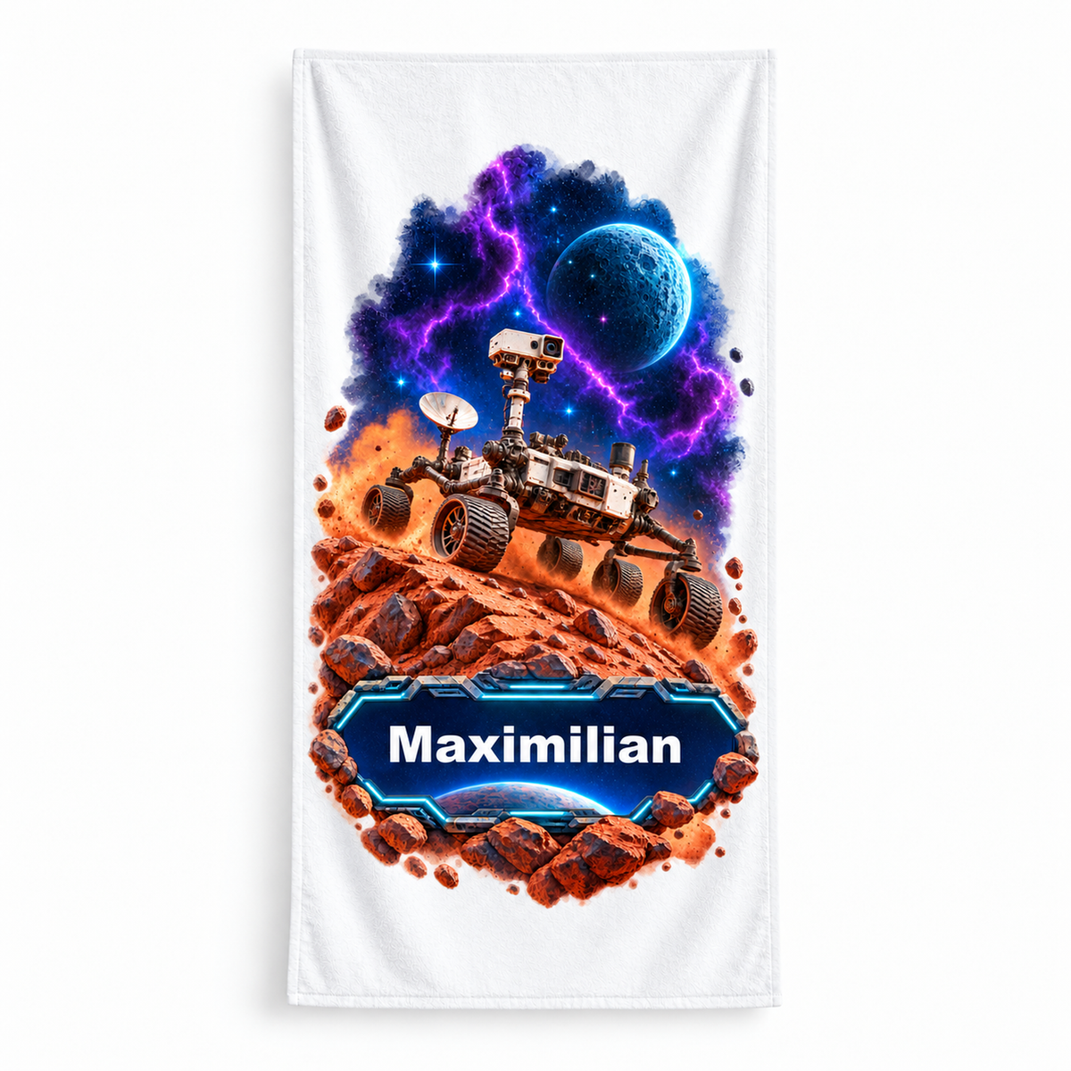Weltall-Handtuch Mars-Rover – Galeriebild 1