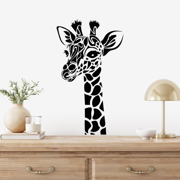 Giraffe Wandtattoo