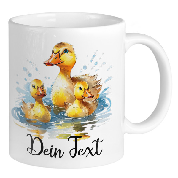 Enten Tasse mit Namen